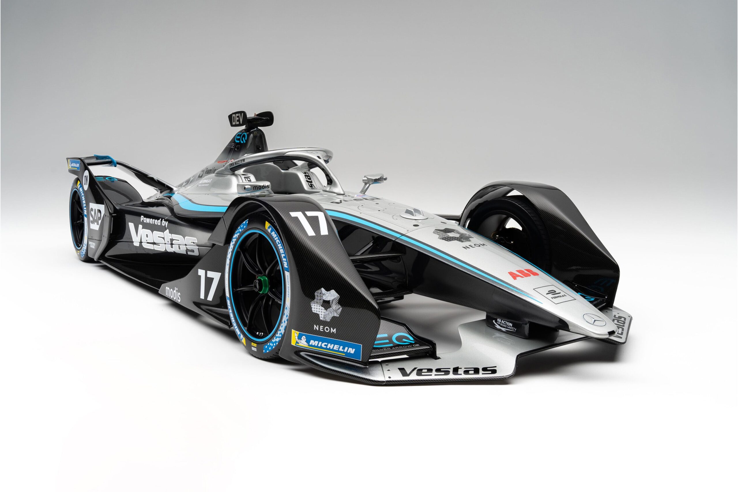 Amalgam Mercedes-Benz EQ Silver Arrow 02 Gen2 Season 7 (2020-21) - Silver | 1:8