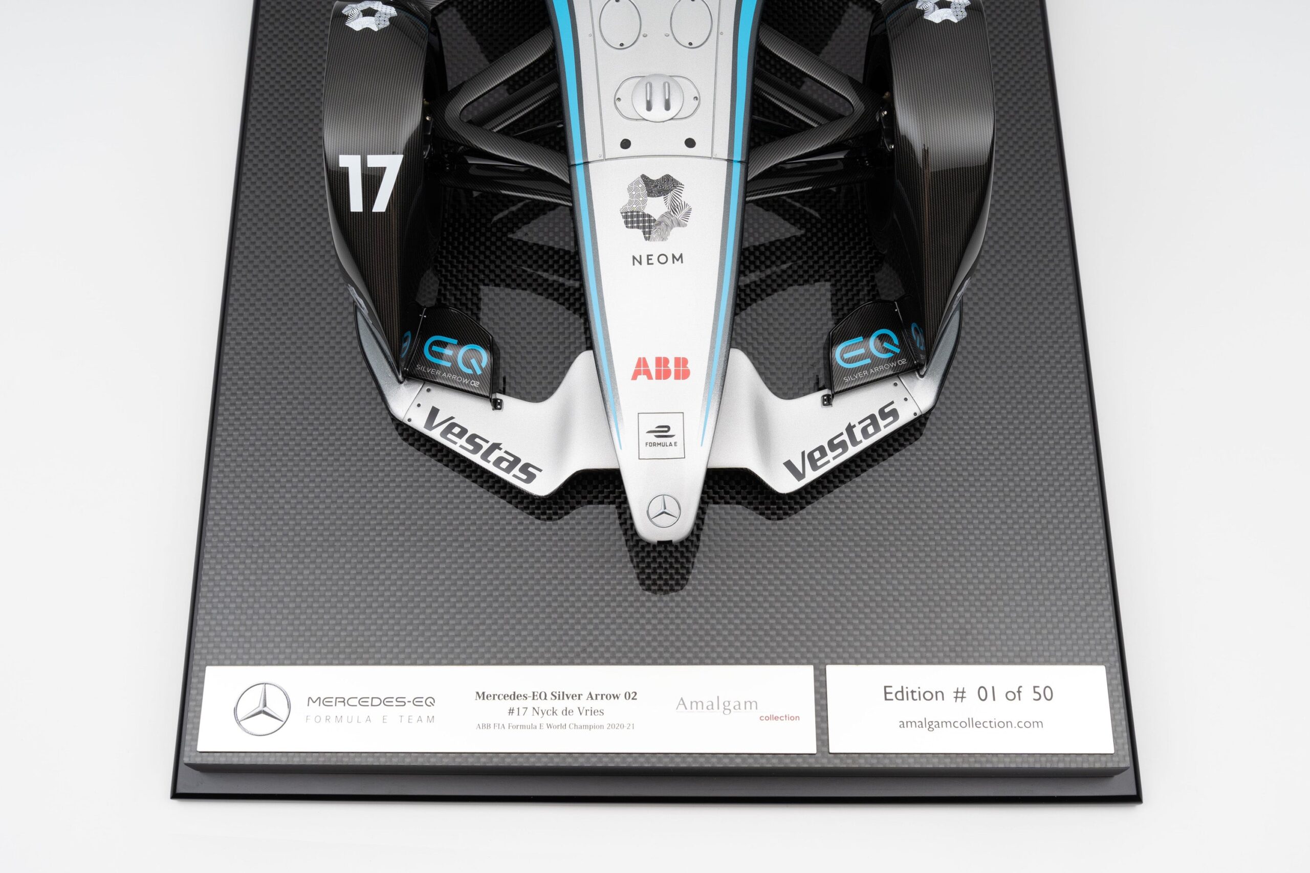 Amalgam Mercedes-Benz EQ Silver Arrow 02 Gen2 Season 7 (2020-21) - Silber | 1:8 - Image 12