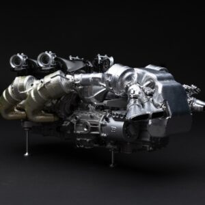 Amalgam Bugatti Tourbillon V16 Engine and Gearbox (2026) | 1:4