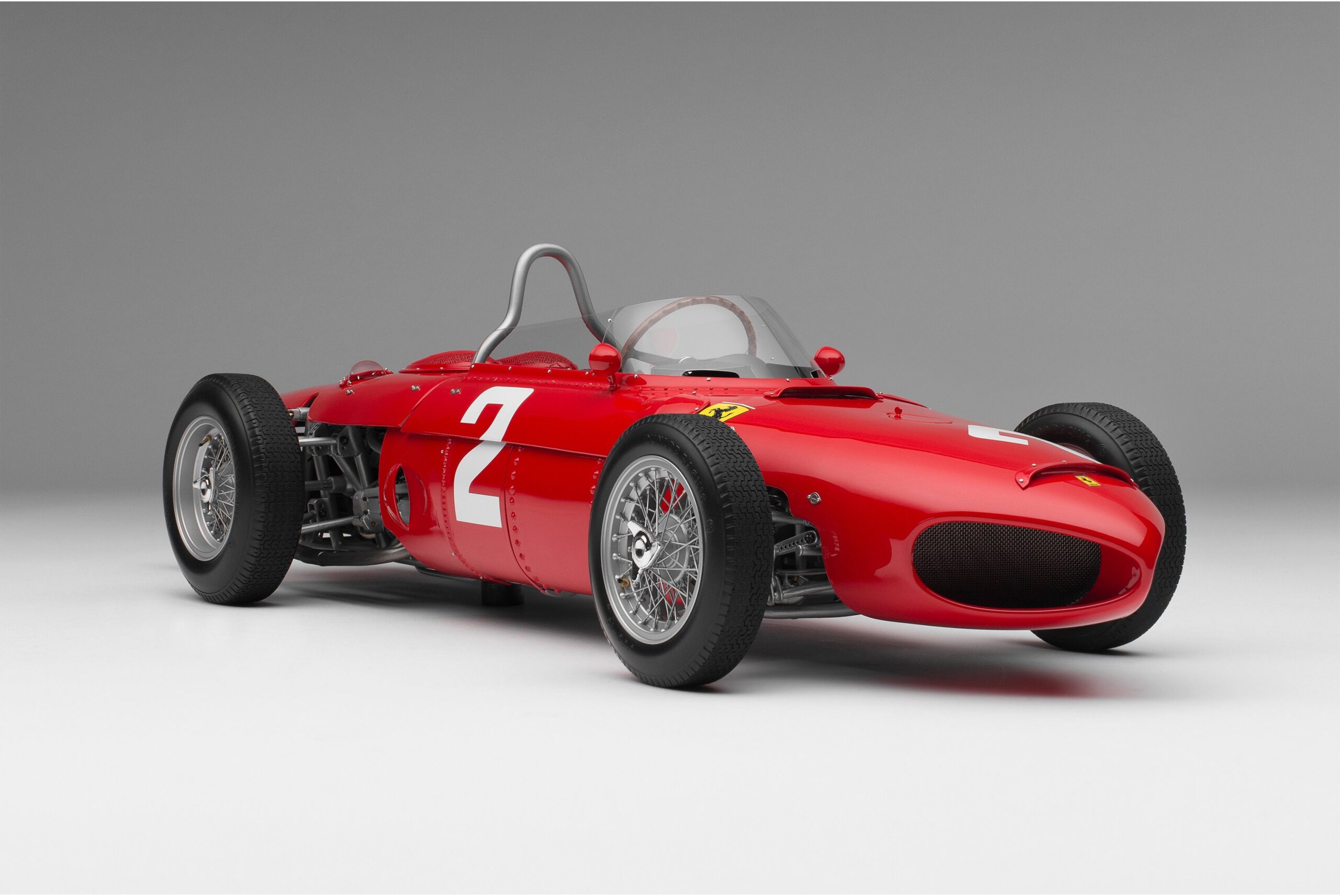 Amalgam Ferrari 156 F1 "Sharknose" 1961 Formula 1 Season Phil Hill - Red | 1:8