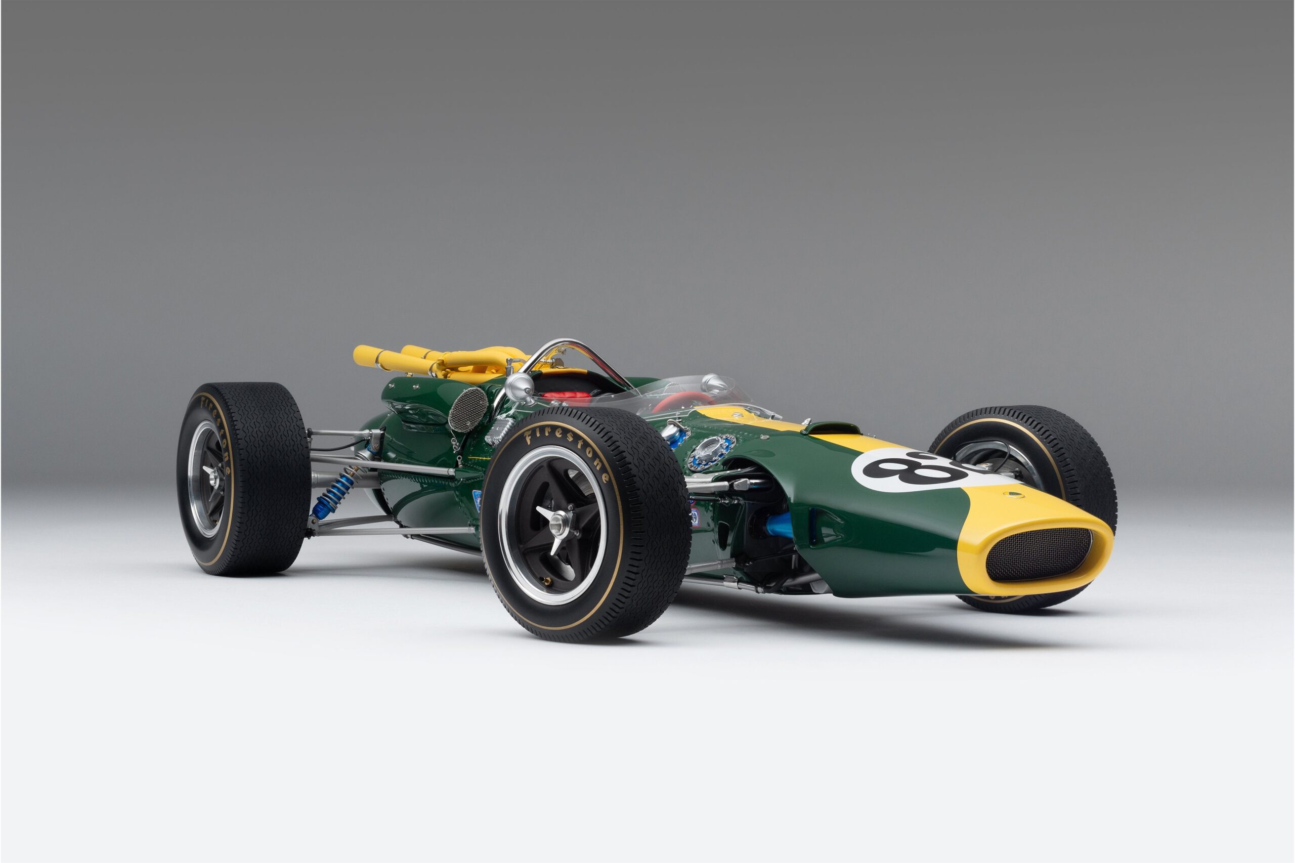 Amalgam Lotus 38 1965 Indianapolis 500 Winner - Orange | 1:8
