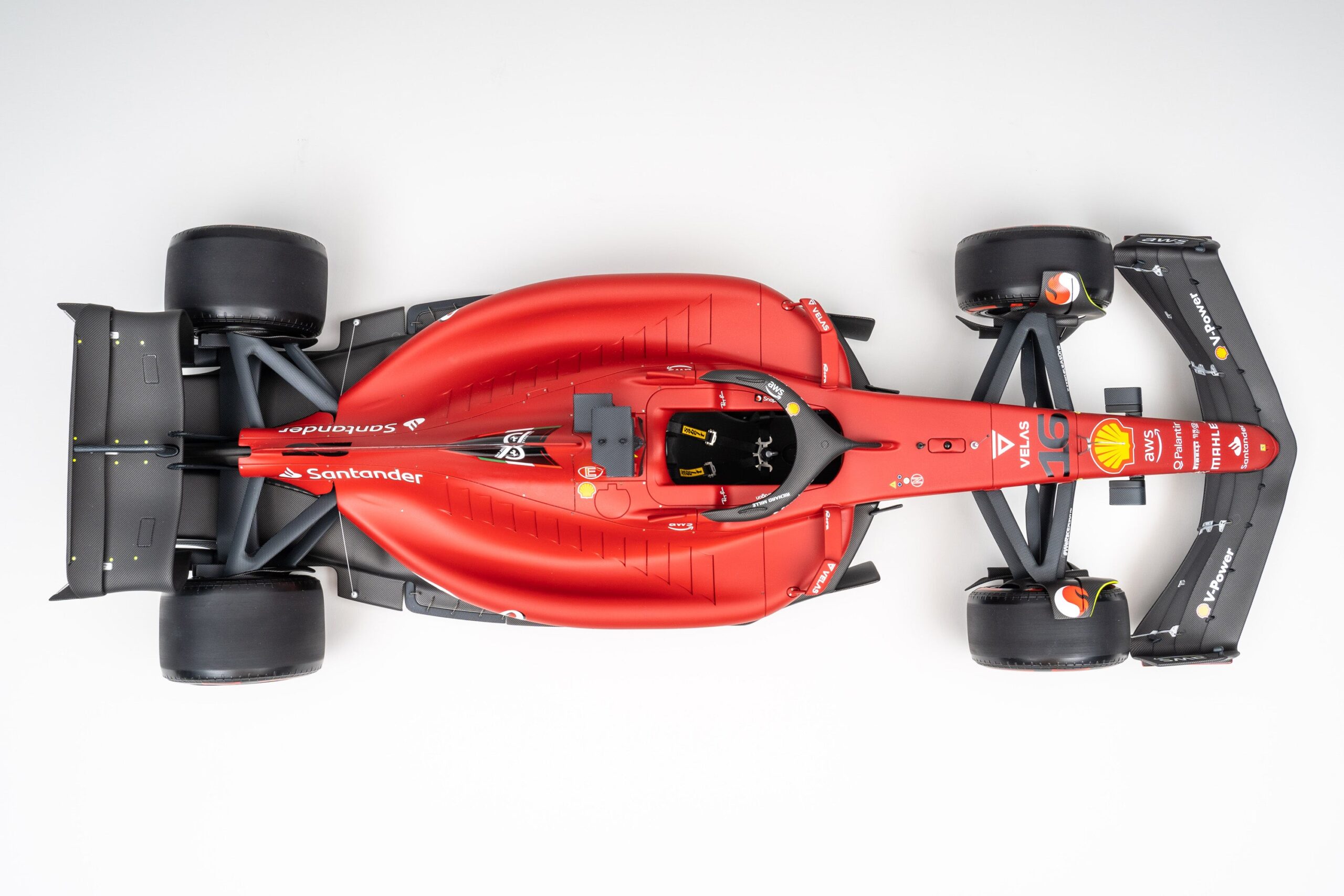 Amalgam Ferrari F1-75 2022 Bahrain Grand Prix - Dunkelrot | 1:8 - Image 19