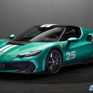 MR Collection Ferrari 296 Speciale - Verde Nurburgring with White Livery | 1:12