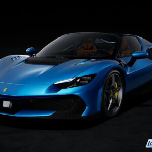 MR Collection Ferrari 296 Speciale - Corsa Blue | 1:12