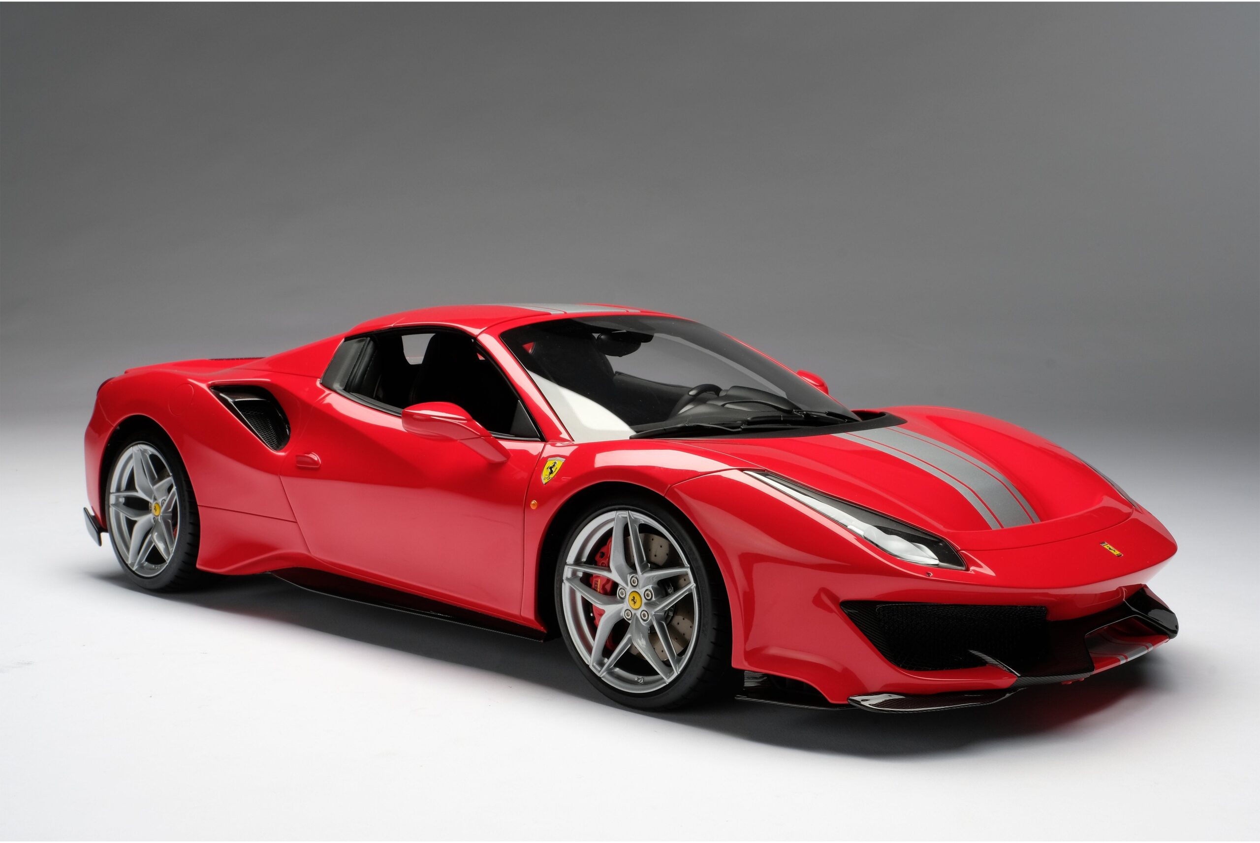 Amalgam Ferrari 488 Pista Spider (2018) - Blau | 1:8 - 画像5