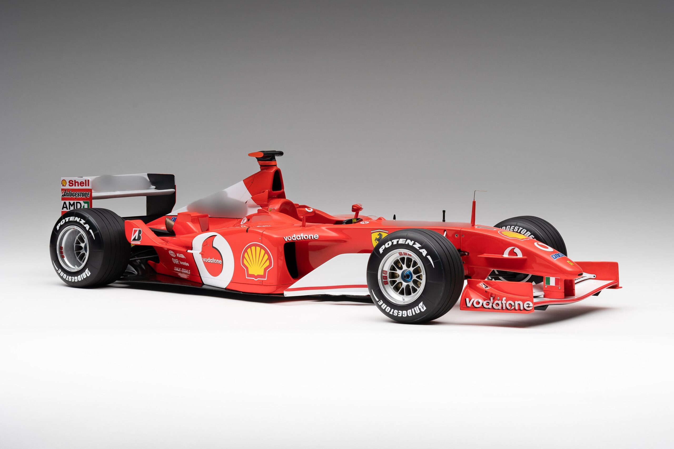 Amalgam Ferrari F2002 2002 Canadian Grand Prix - Rot | 1:8