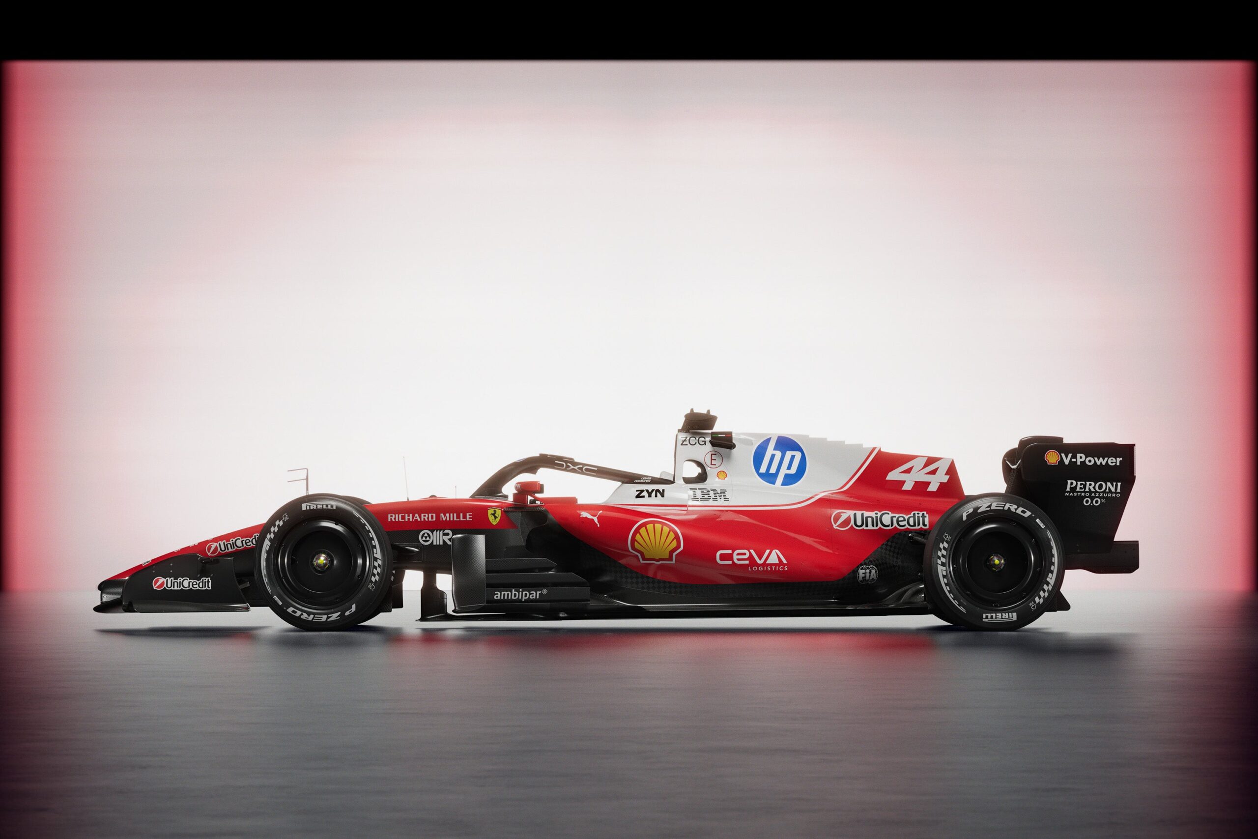 Amalgam Ferrari SF-26 2026 Chinese Grand Prix - Lewis Hamilton - Rot | 1:8 - Imagen 3