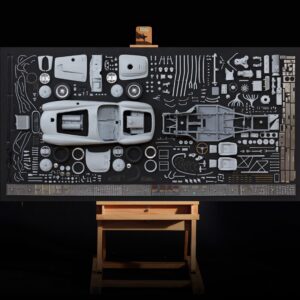 Amalgam Ferrari 375 Plus Teile-Display - Rot | 1:8