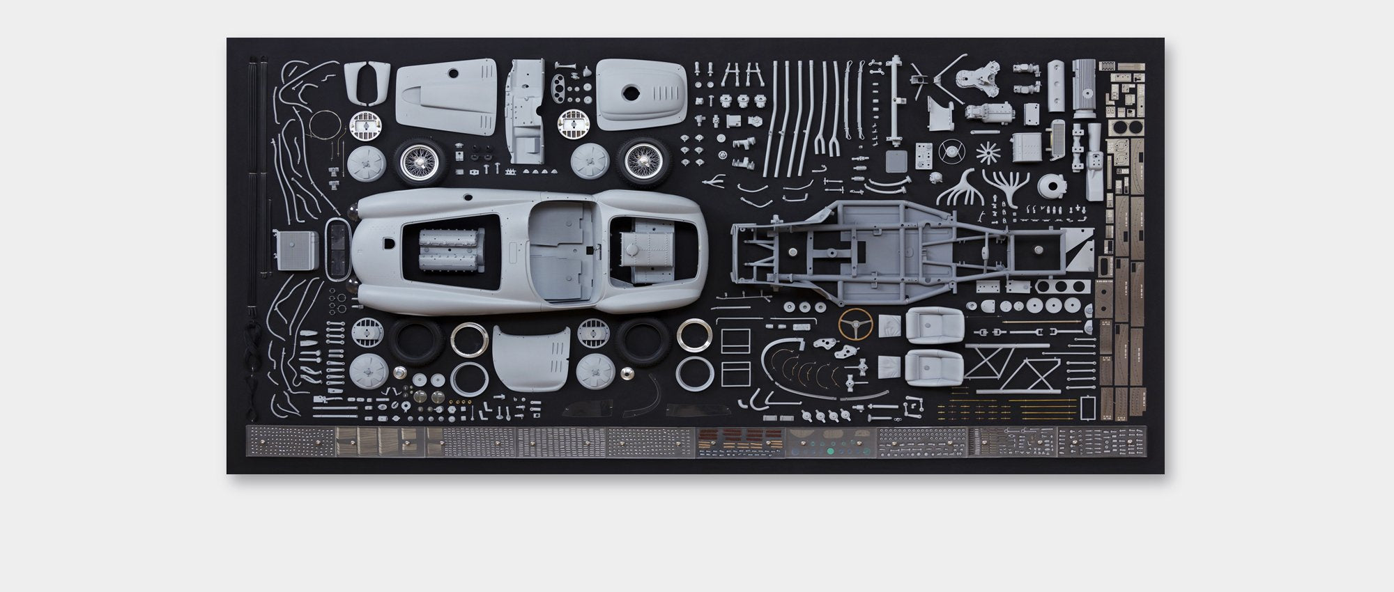 Amalgam Ferrari 375 Plus Teile-Display - Rot | 1:8 - 画像2