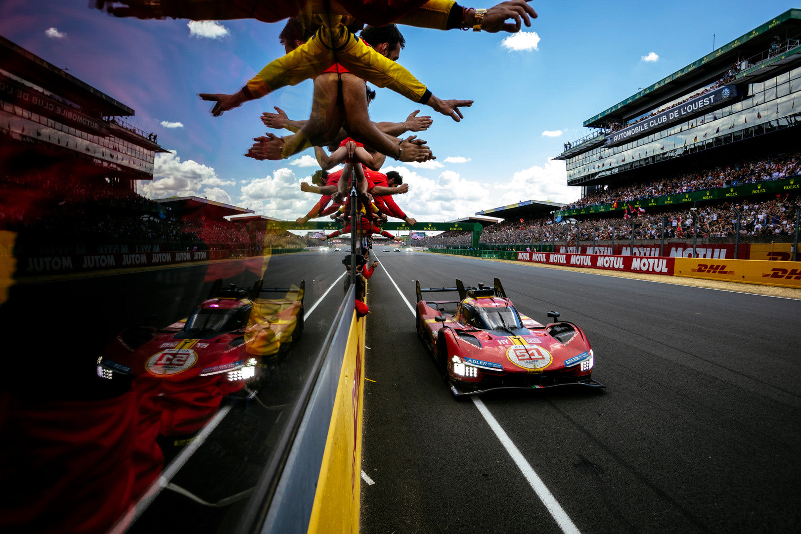 Amalgam Ferrari 499P 2023 Le Mans - Rot | 1:8 – Bild 27