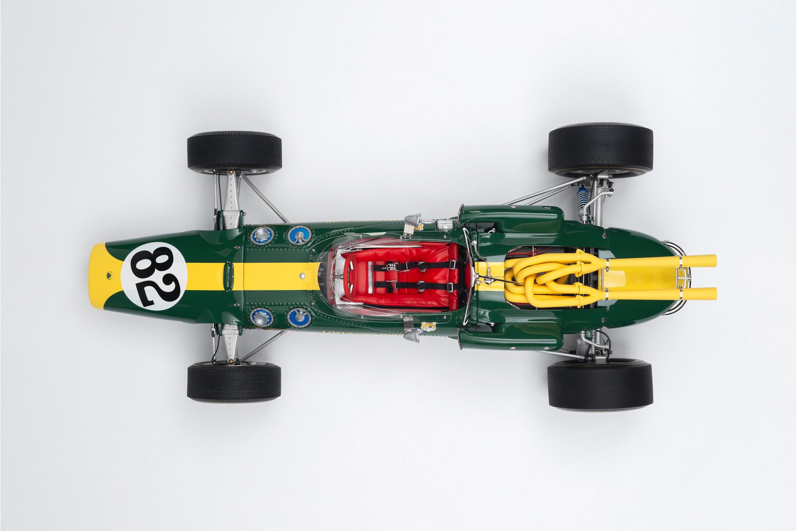 Amalgam Lotus 38 1965 Indianapolis 500 Winner - Orange | 1:8 – Bild 12