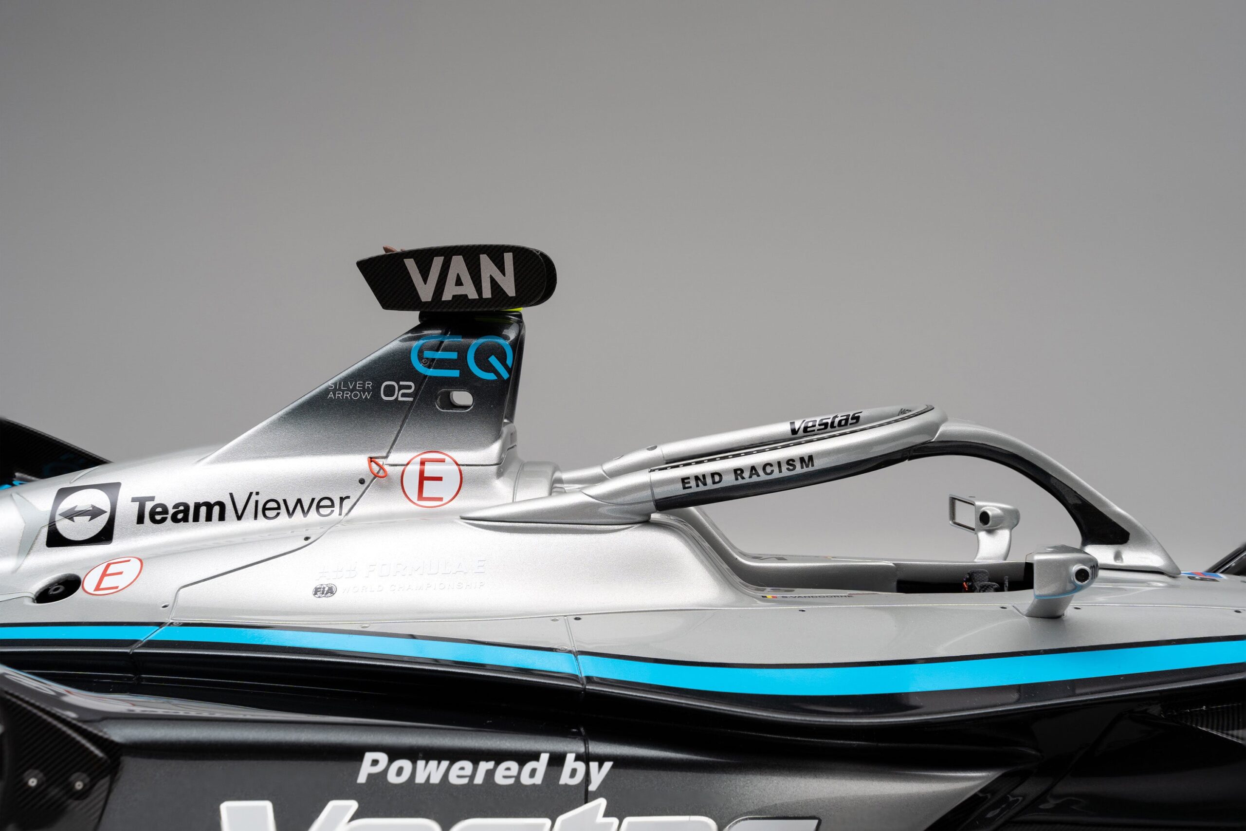 Amalgam Mercedes-Benz EQ Silver Arrow 02 Gen2 Season 7 (2020-21) - Silber | 1:8 - Image 22