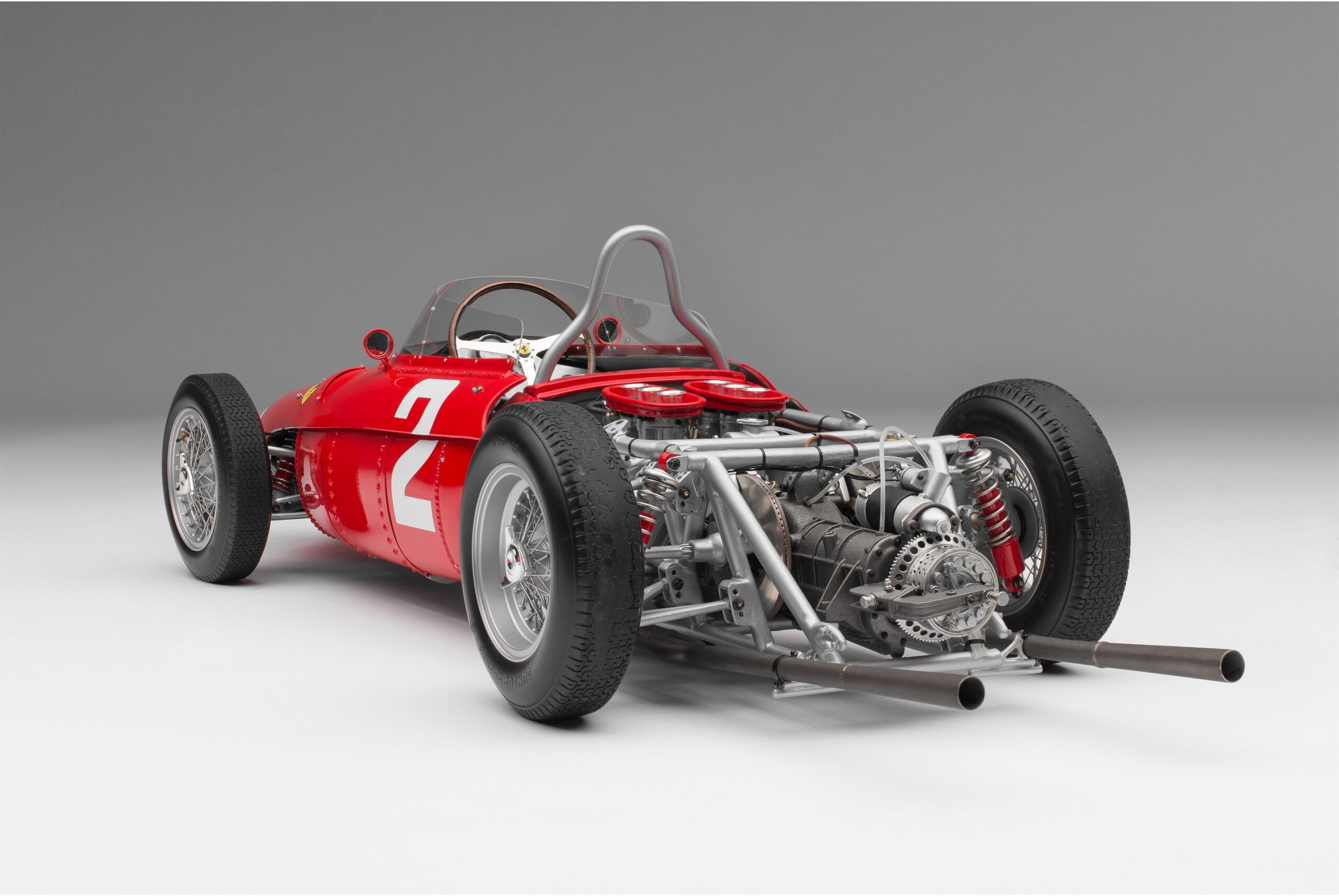 Amalgam Ferrari 156 F1 "Sharknose" 1961 Formula 1 Season Phil Hill - Rot | 1:8 - Image 9