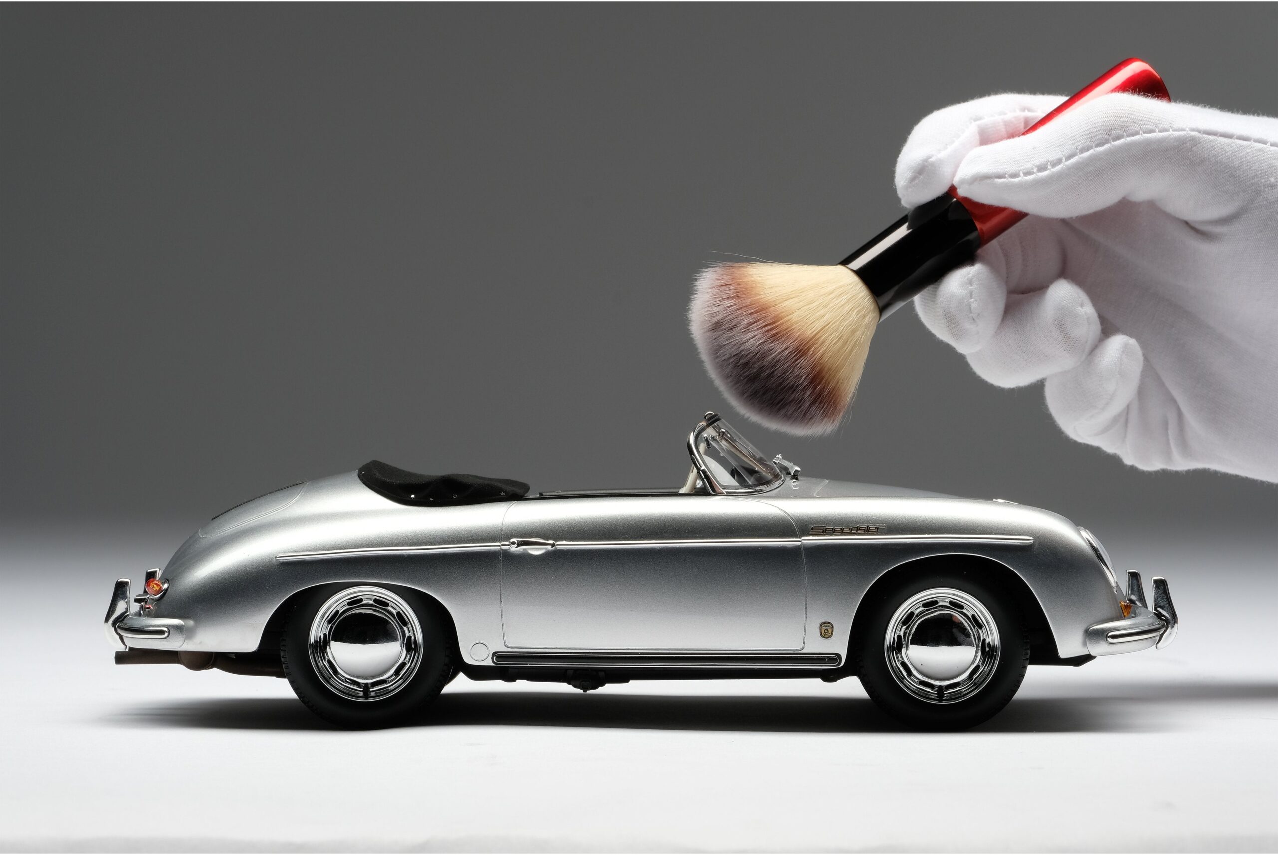 Amalgam Porsche 356A Speedster - Weiß | 1:18 - Image 3