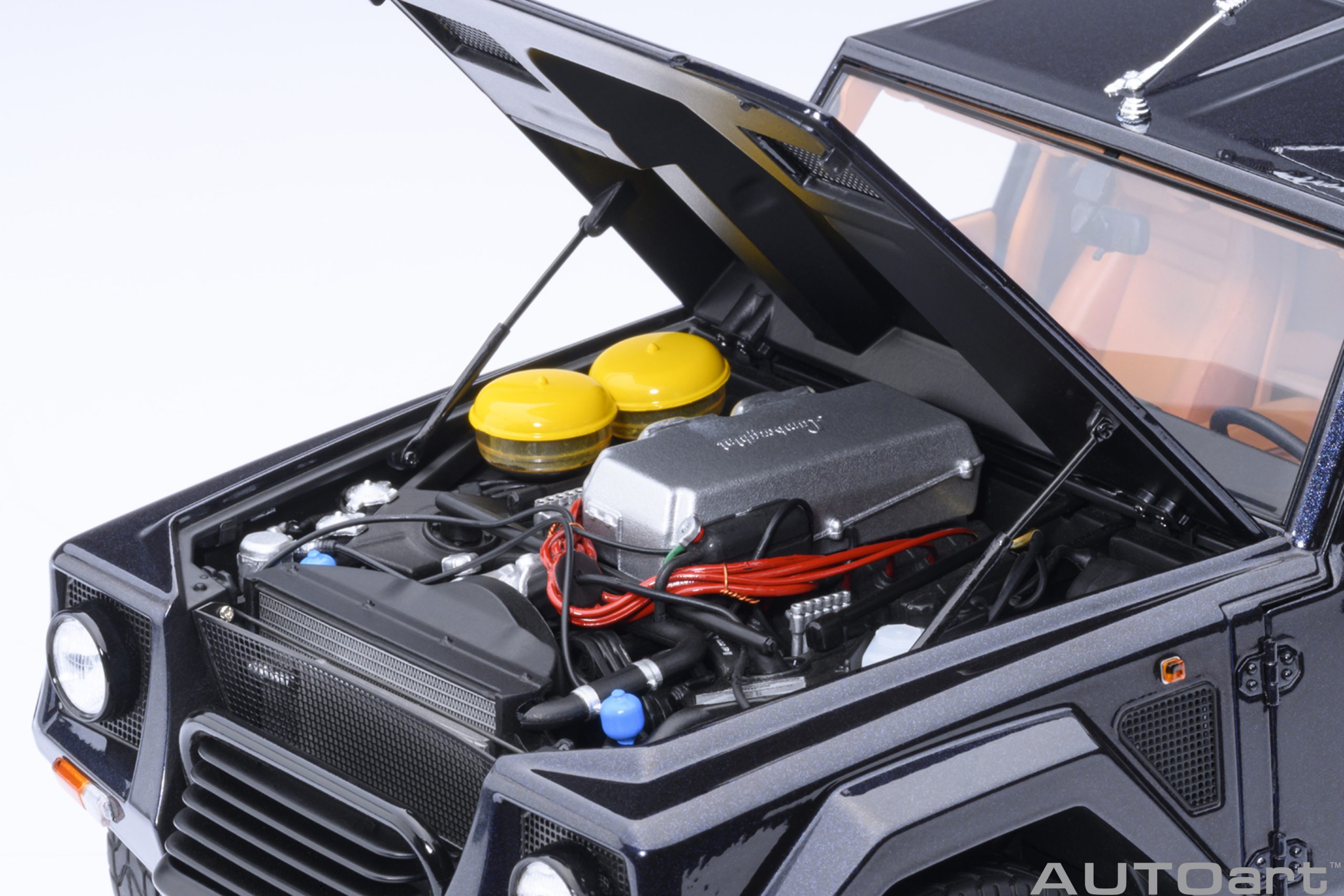 AUTOart Lamborghini LM002 1:18 - Acapulco Blue Metallic – Bild 11