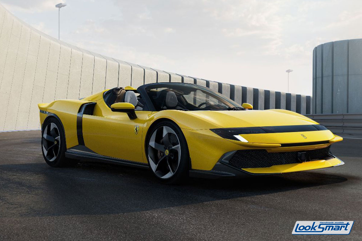 MR Collection Ferrari Testarossa Spider - Modena Yellow | 1:12