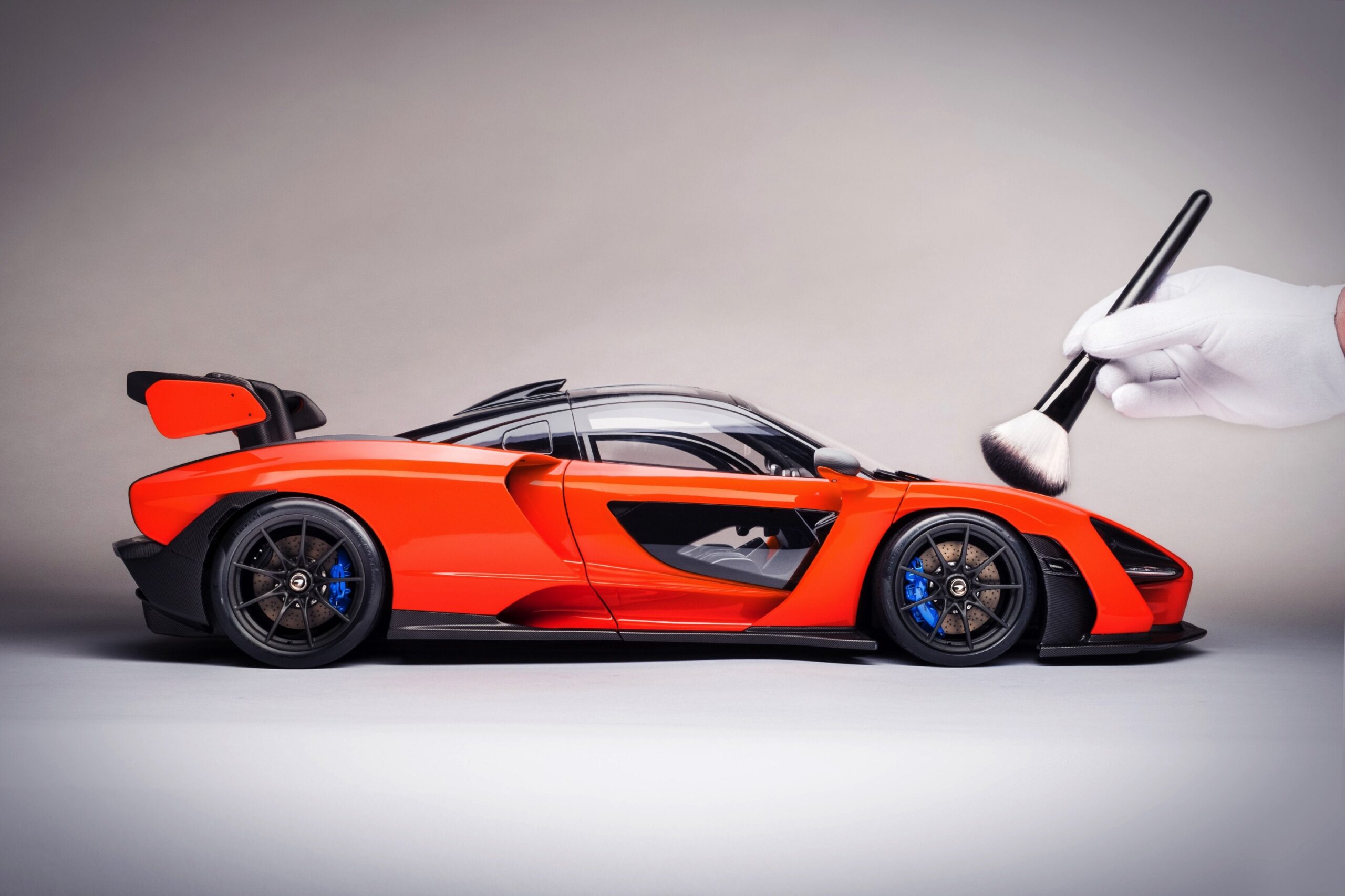 Amalgam McLaren Senna (2018) - Orange | 1:8 - Image 3