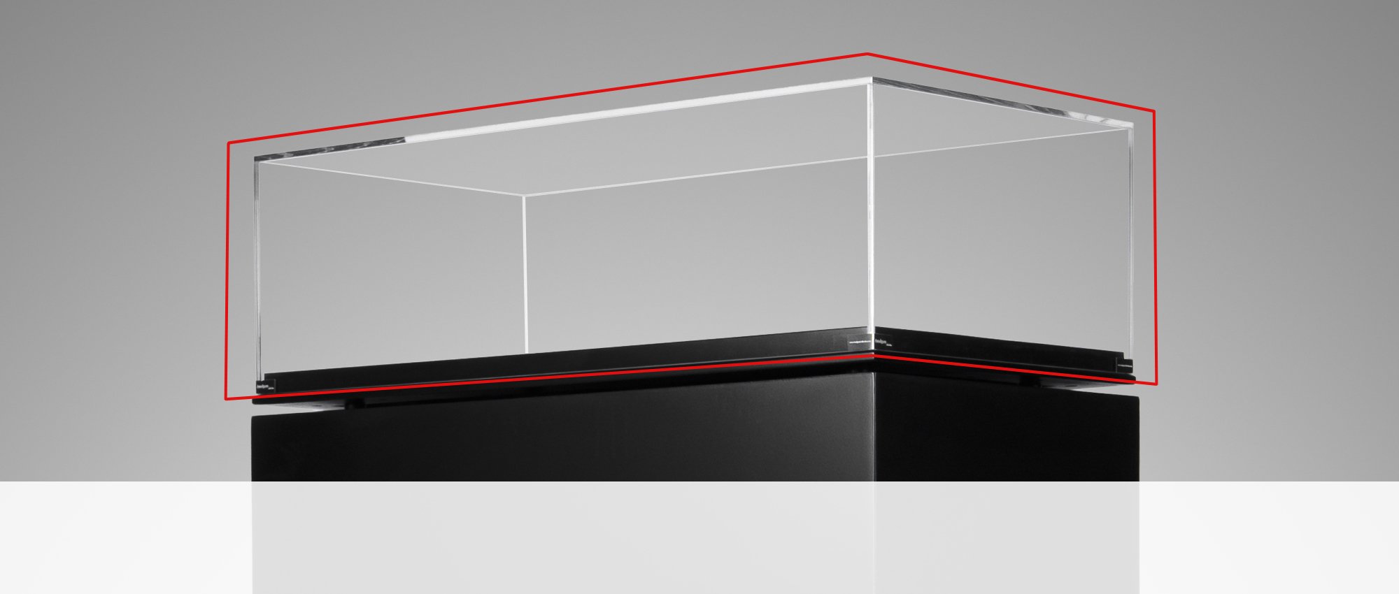 Amalgam Extra High Clear Acrylic Cover GT Size | 1:8 - Image 2