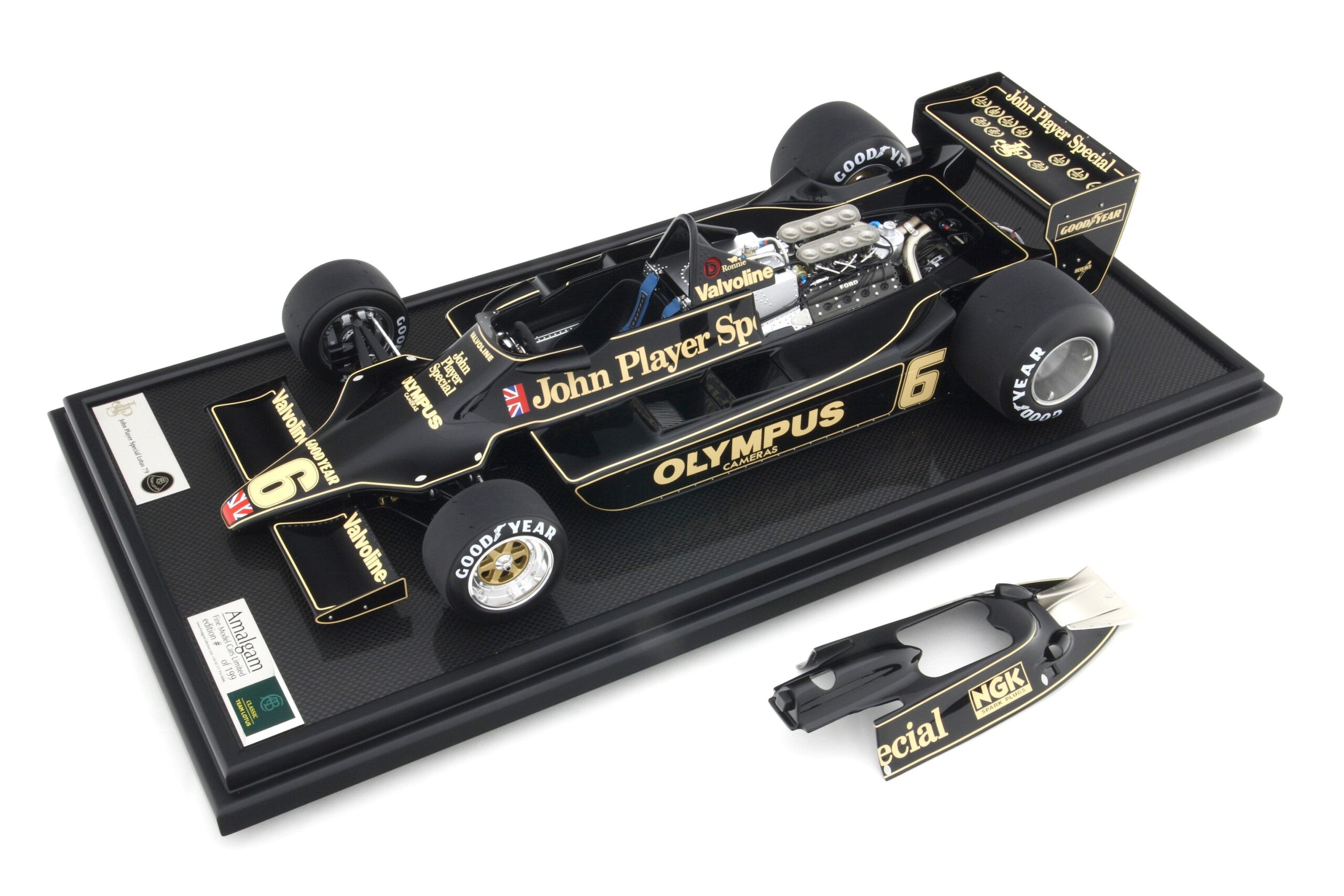 Amalgam Lotus 79 1978 Dutch Grand Prix Ronnie Peterson - Schwarz | 1:8 – Bild 6