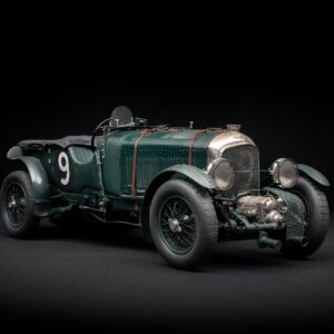 Amalgam Bentley Blower 1930 Le Mans Birkin & Chassagne Race Weathered - Grün | 1:8