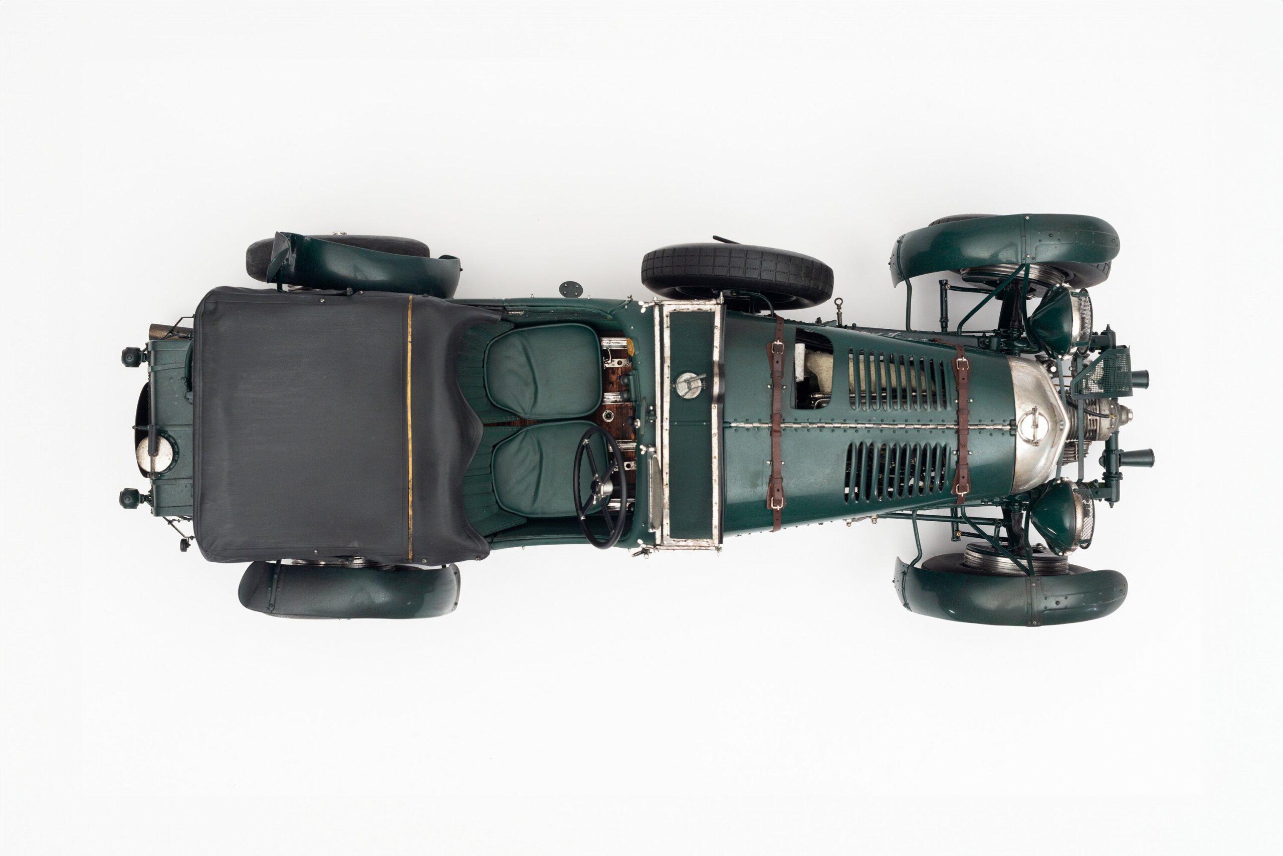 Amalgam Bentley Blower 1930 Le Mans Birkin & Chassagne Race Weathered - Grün | 1:8 – Bild 21