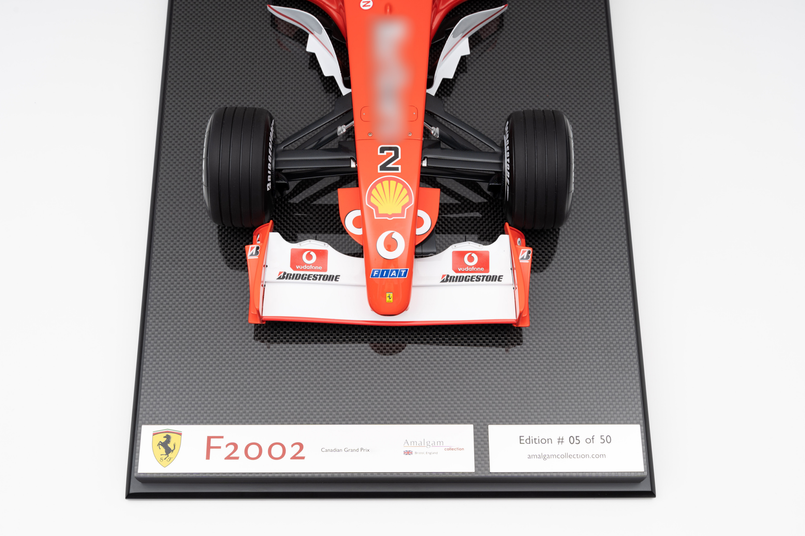 Amalgam Ferrari F2002 2002 Canadian Grand Prix - Rot | 1:8 – Bild 22