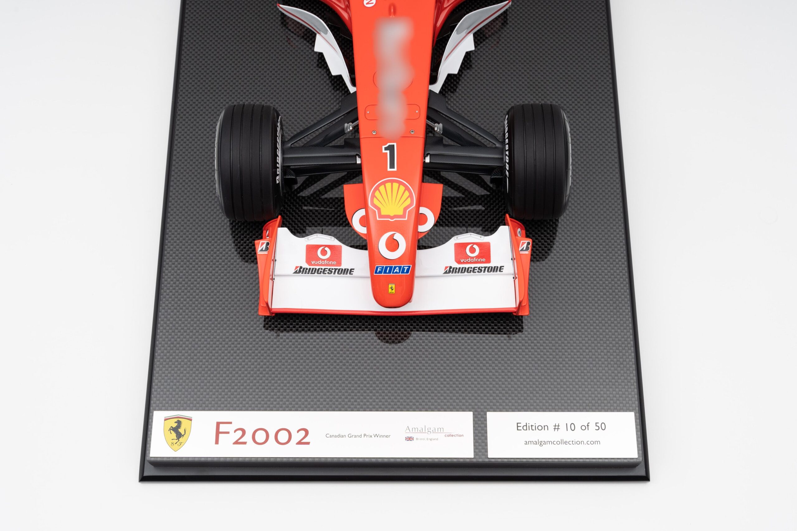 Amalgam Ferrari F2002 2002 Canadian Grand Prix - Rot | 1:8 – Bild 9