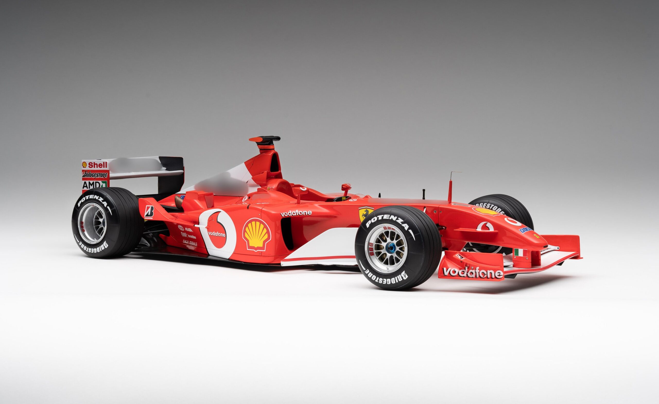 Amalgam Ferrari F2002 2002 Canadian Grand Prix - Rot | 1:8 – Bild 4