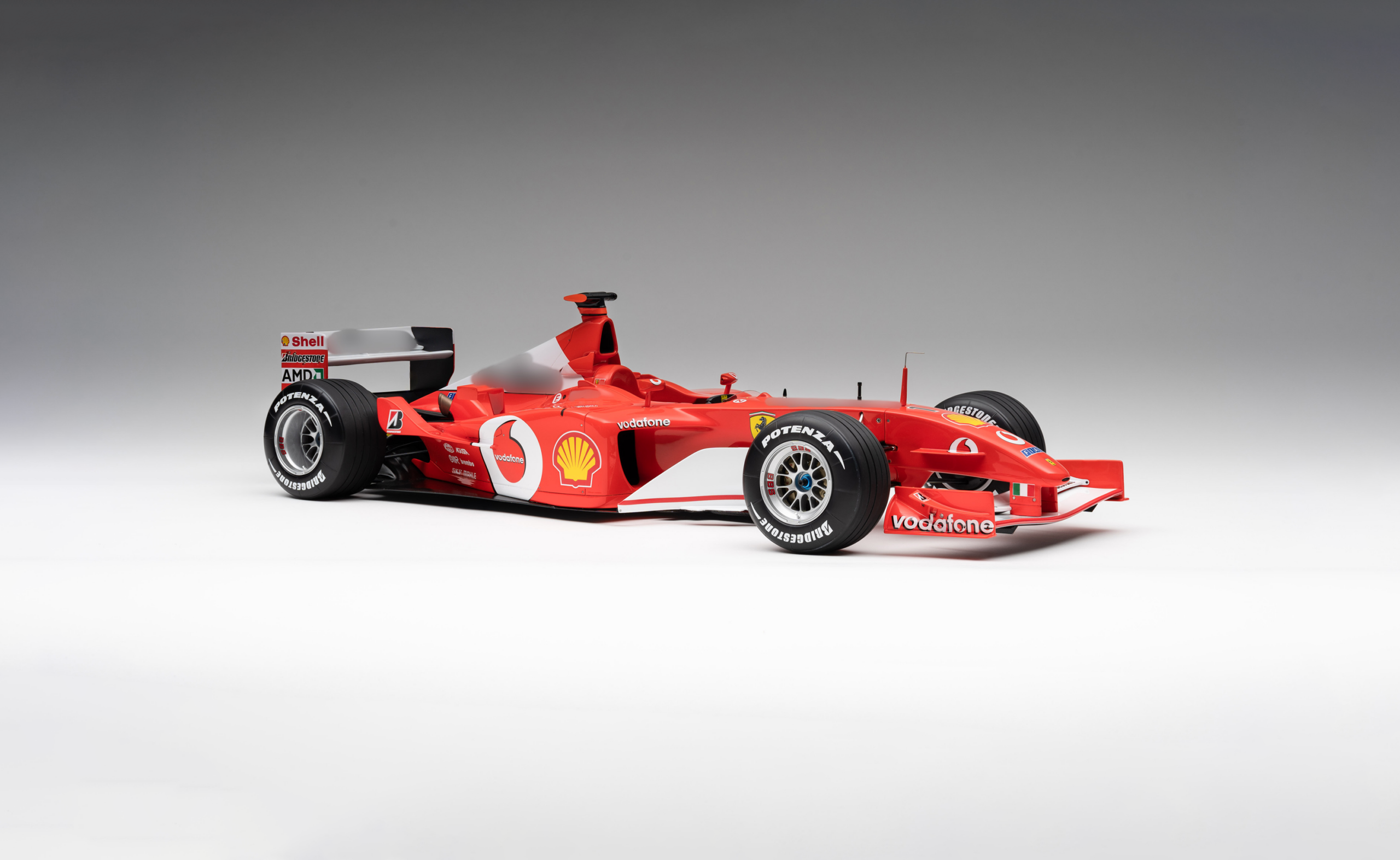Amalgam Ferrari F2002 2002 Canadian Grand Prix - Rot | 1:8 – Bild 2