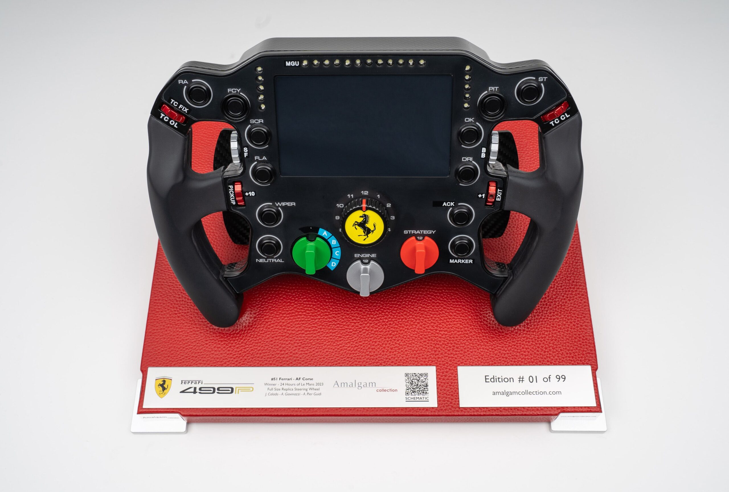 Amalgam Ferrari 499P Lenkrad 2023 Le Mans Winner #51 | 1:1 - Image 14