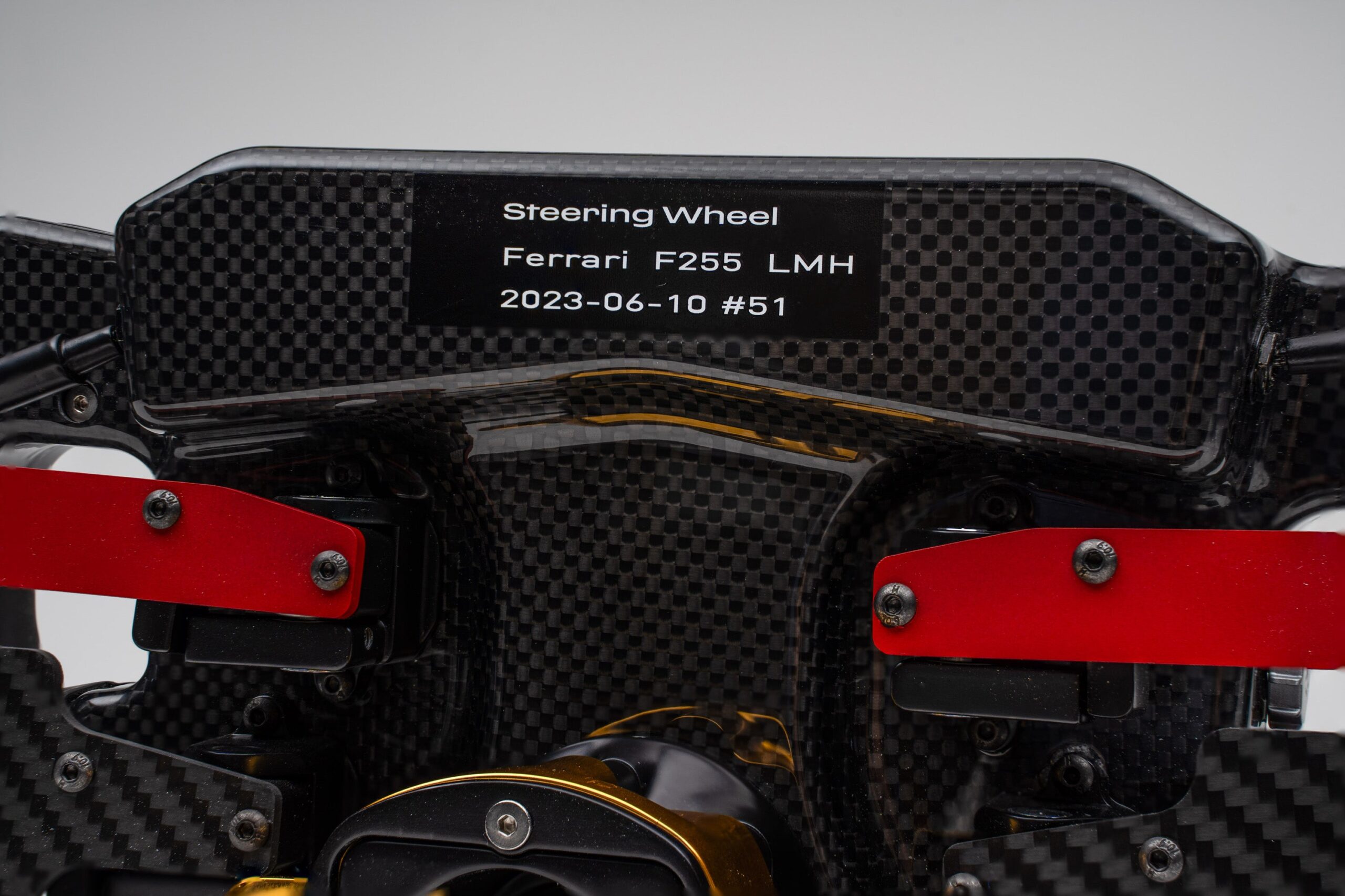 Amalgam Ferrari 499P Lenkrad 2023 Le Mans Winner #51 | 1:1 - Image 12