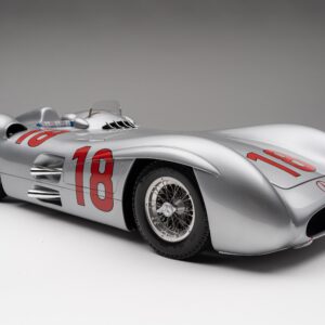 Amalgam Mercedes-Benz W196 Streamliner 1954 French Grand Prix Winner - Silber | 1:8