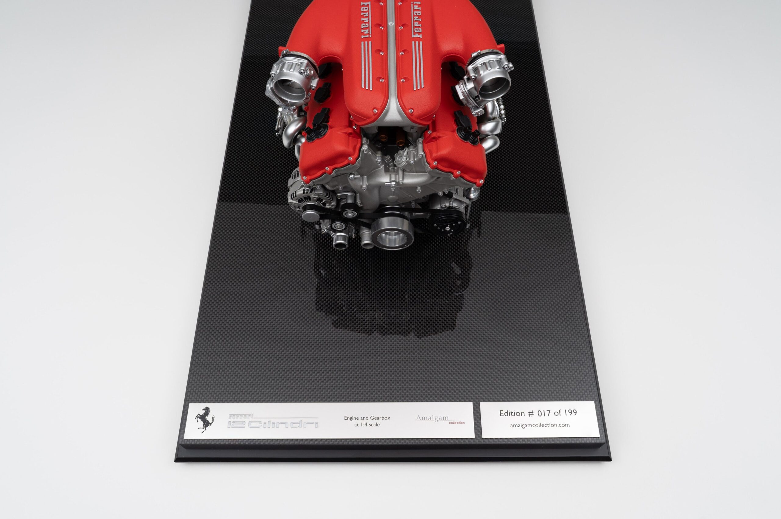 Amalgam Ferrari 12Cilindri V12 F140HD Engine and Gearbox | 1:4 - Imagen 22