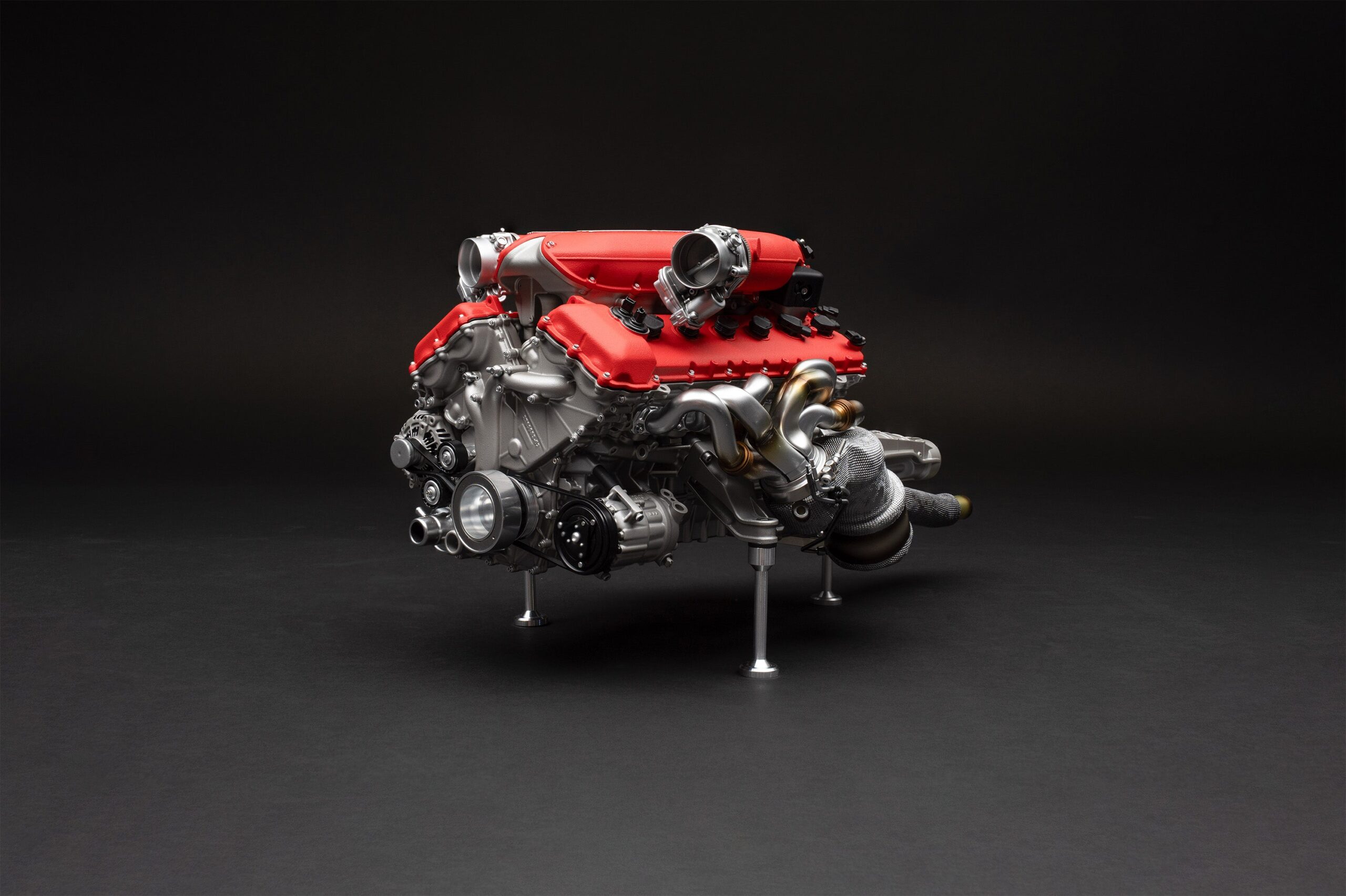 Amalgam Ferrari 12Cilindri V12 F140HD Engine and Gearbox | 1:4 - Imagen 2