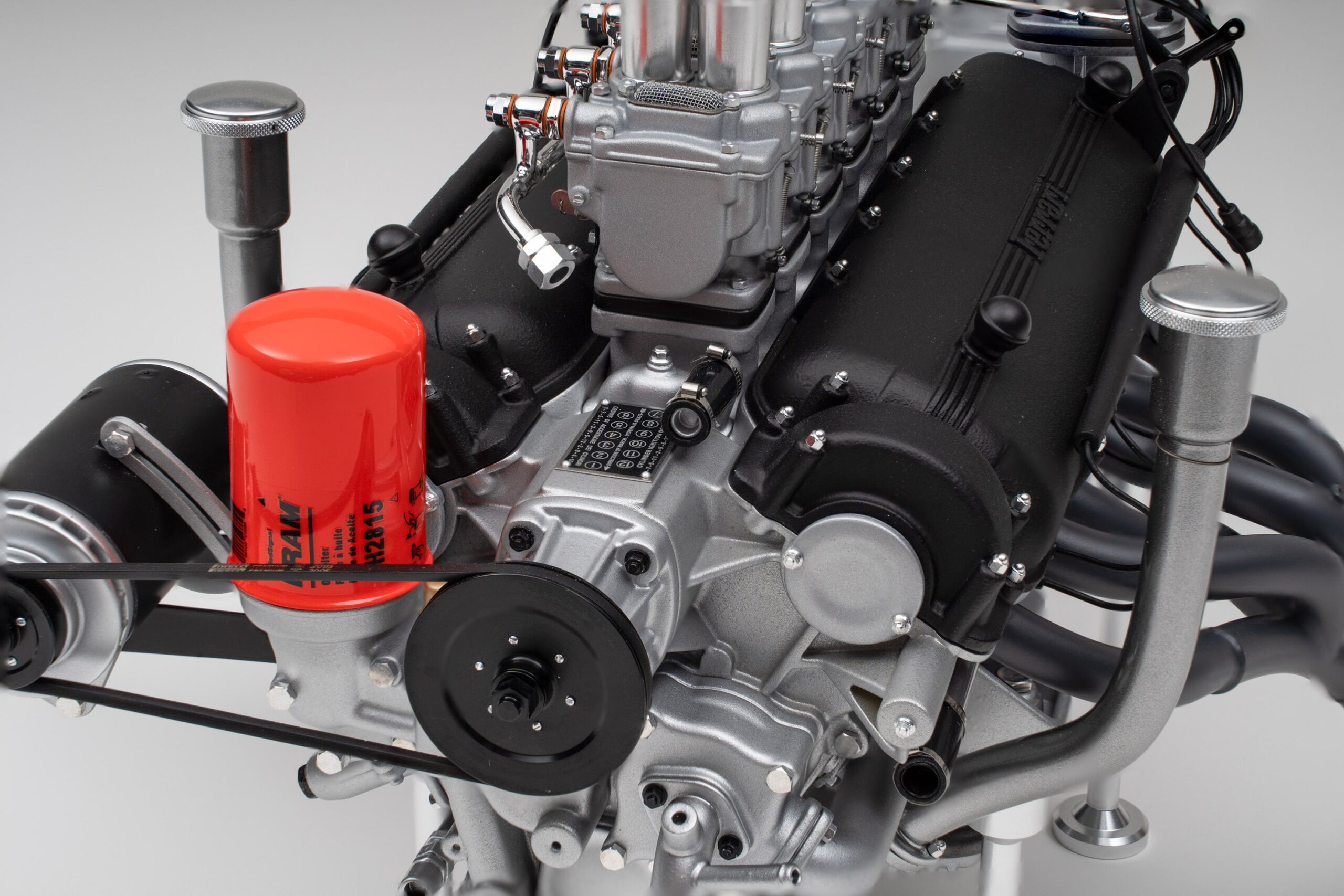 Amalgam Ferrari 250 GTO V12 Motor und Getriebe | 1:4 - Imagen 11