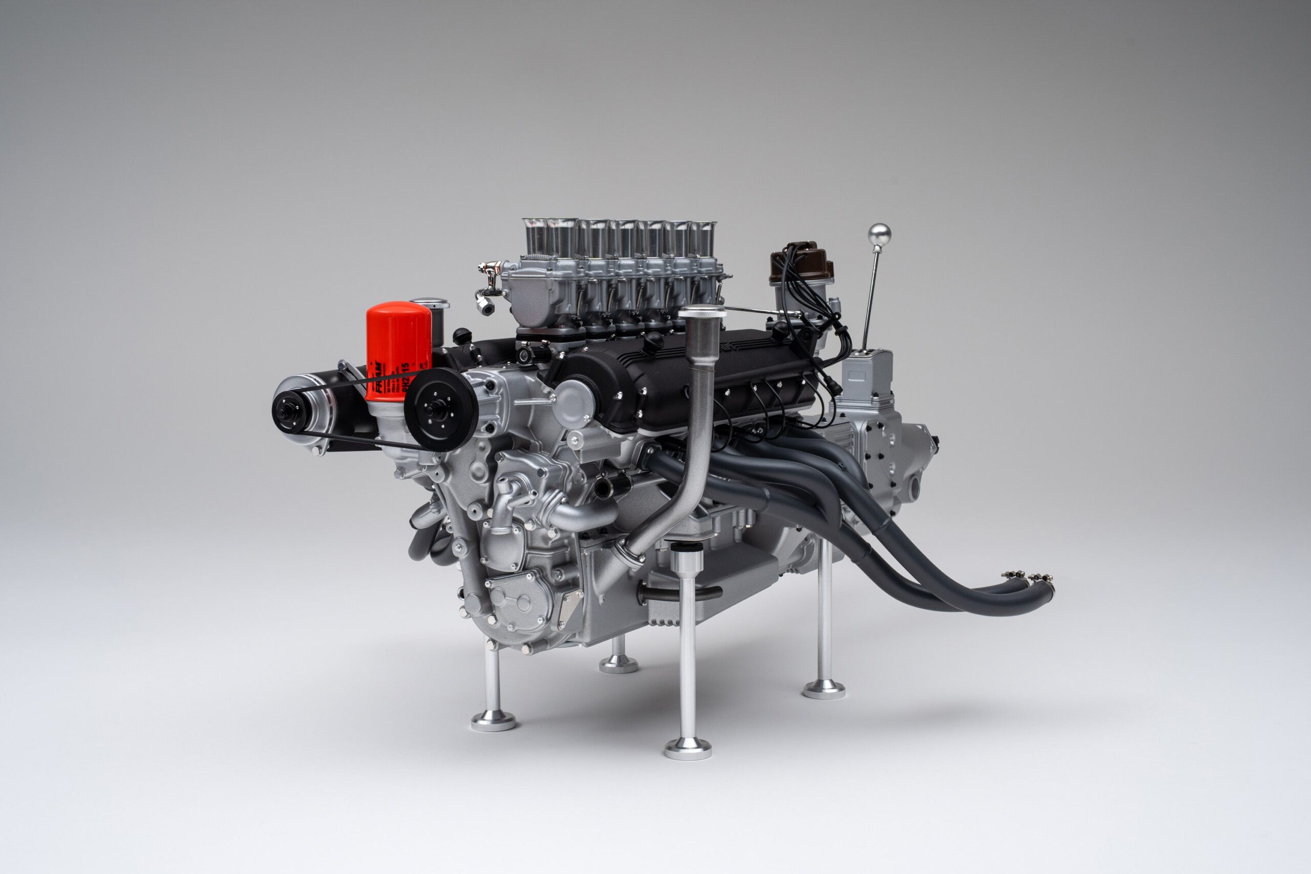 Amalgam Ferrari 250 GTO V12 Motor und Getriebe | 1:4 - Imagen 12