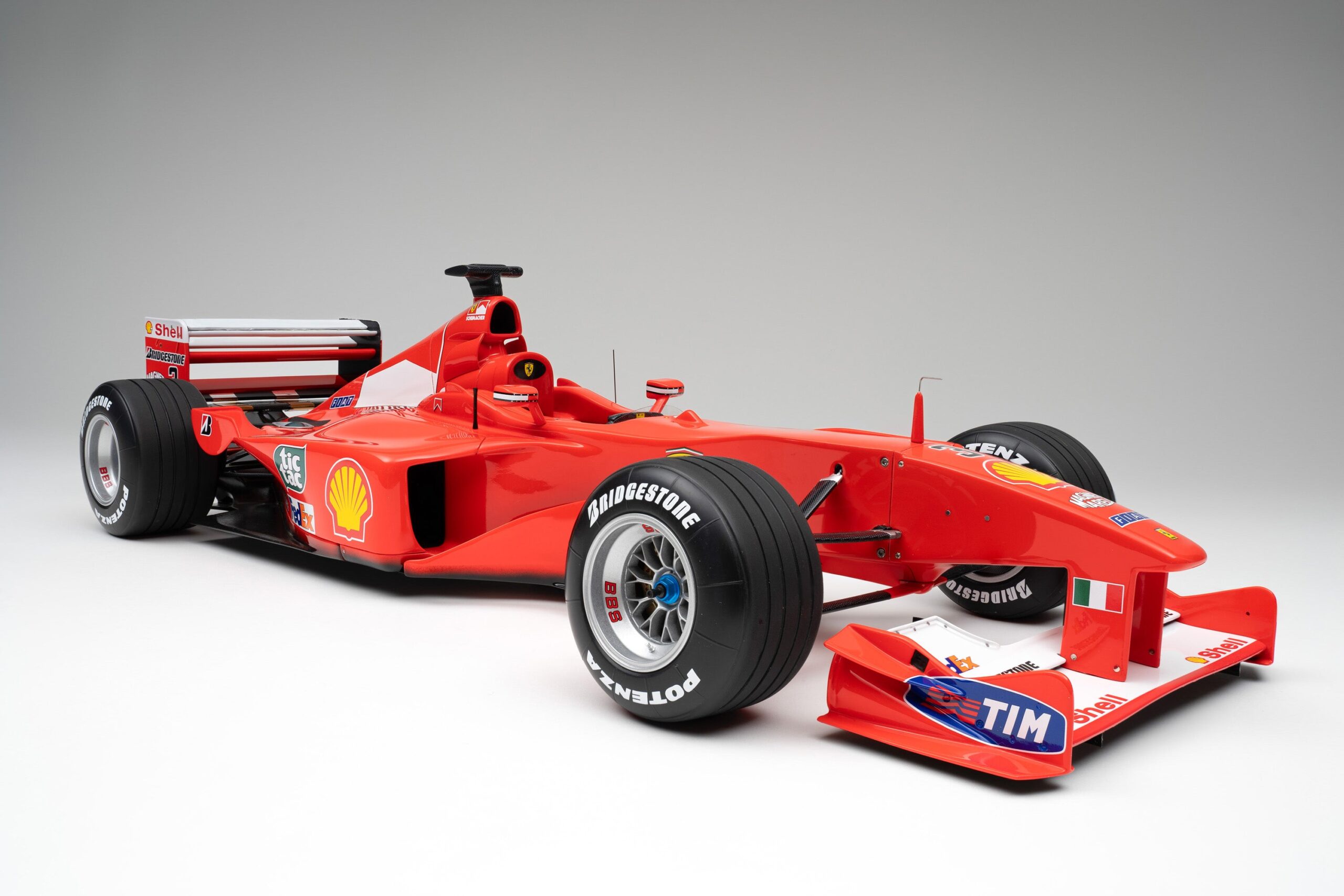 Amalgam Ferrari F1-2000 2000 European Grand Prix (Michael Schumacher) - Rot | 1:8 - Image 9