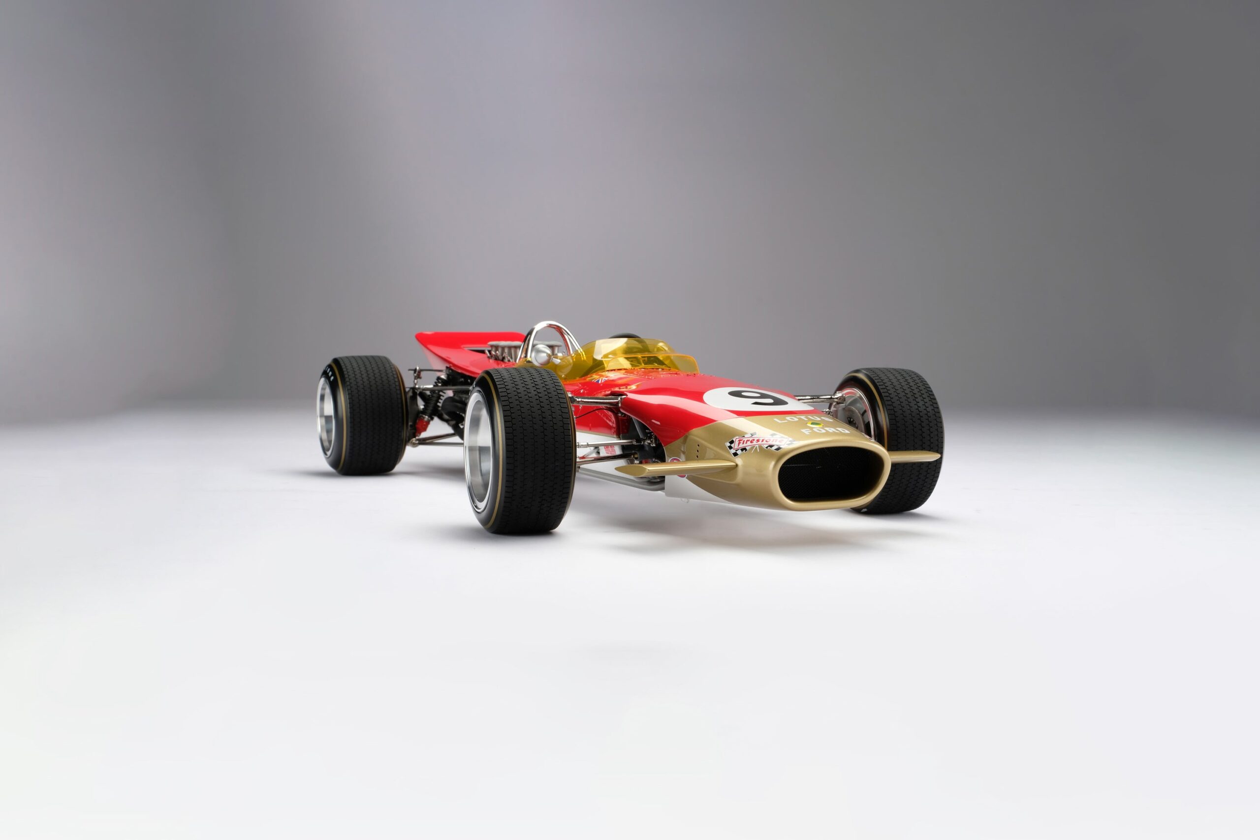 Amalgam Lotus 49B 1968 Monaco Grand Prix Winner Graham Hill - Rot | 1:8 – Bild 2