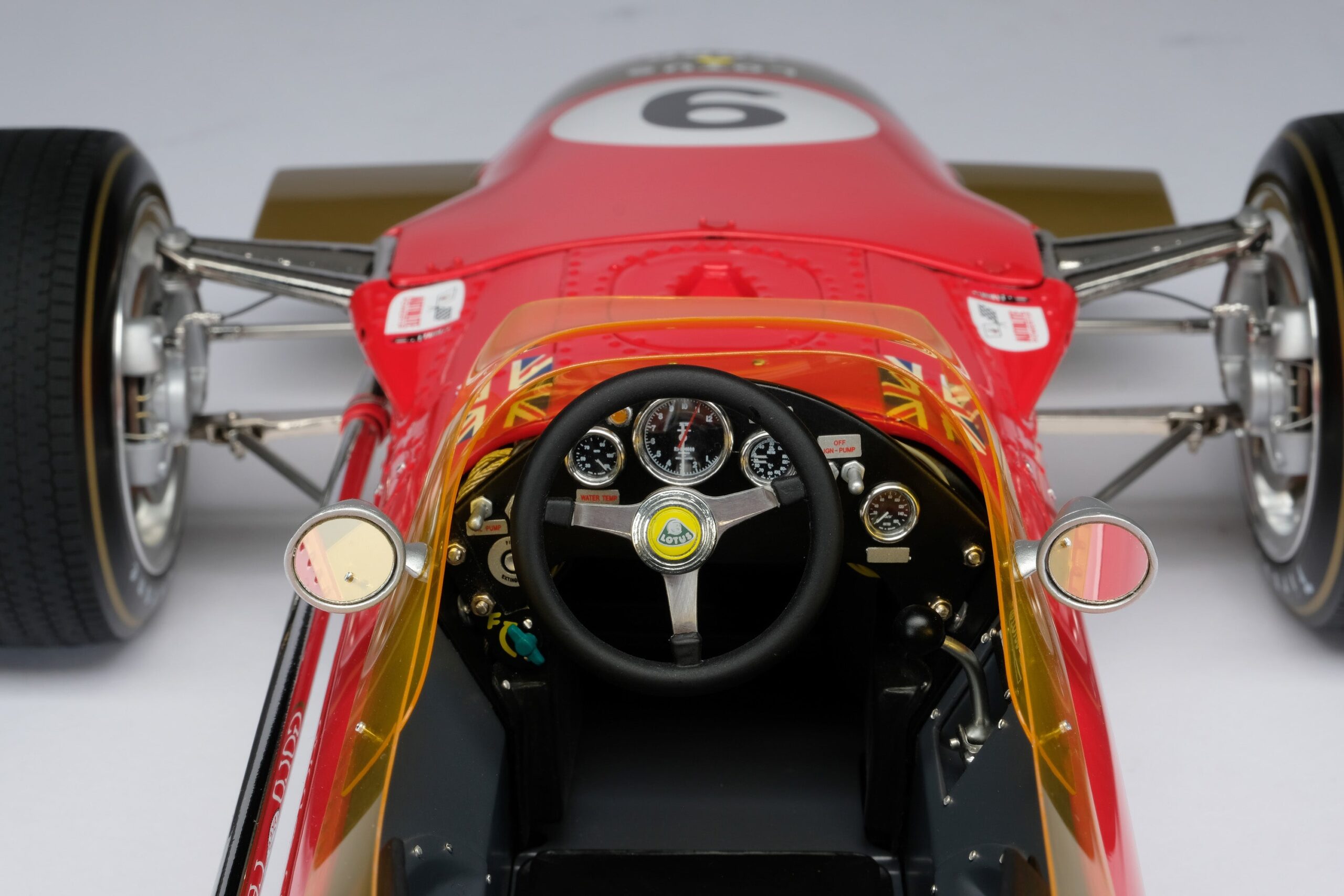 Amalgam Lotus 49B 1968 Monaco Grand Prix Winner Graham Hill - Rot | 1:8 – Bild 4