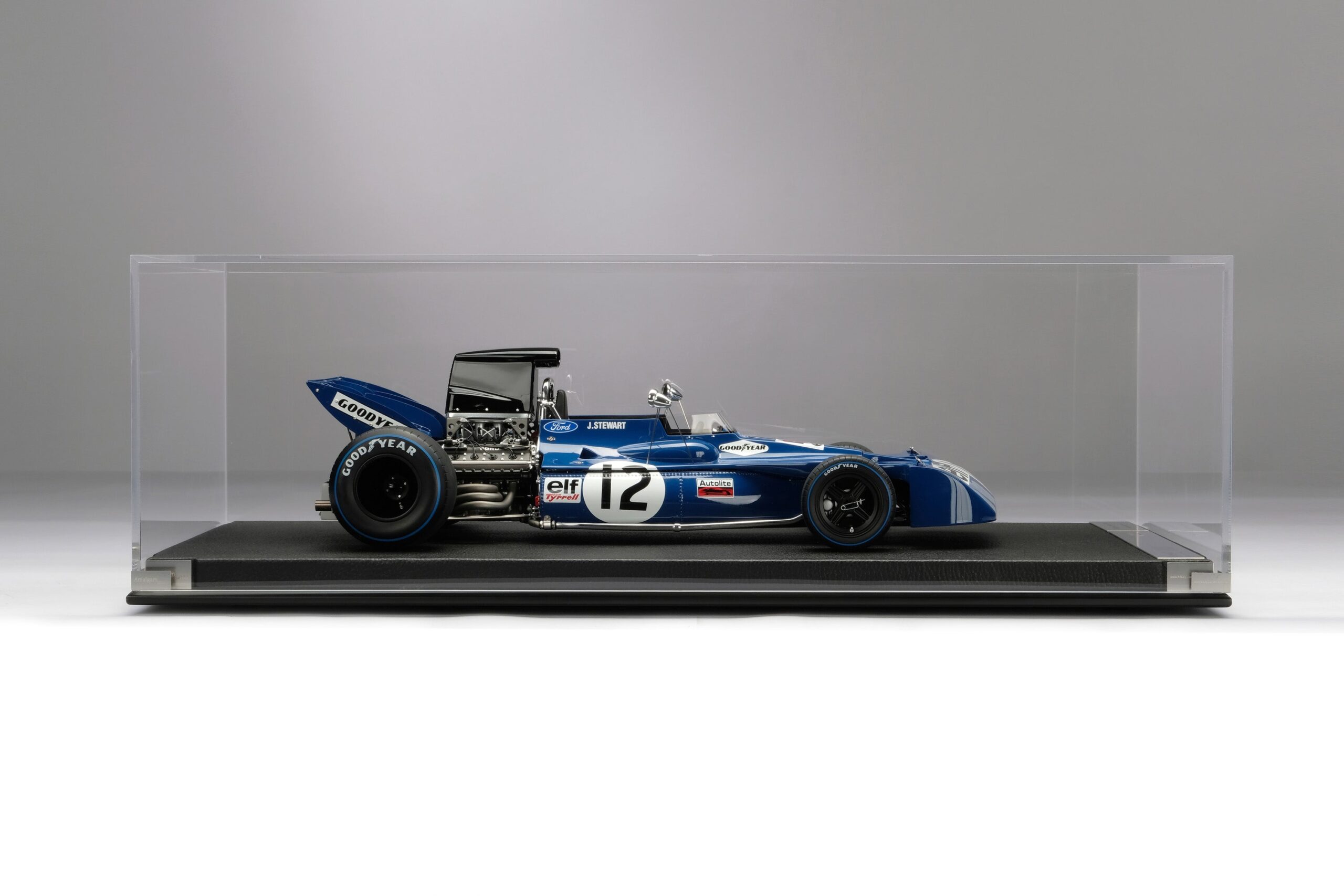 Amalgam Tyrrell 003 1971 British Grand Prix - Blau | 1:8 - Immagine 24