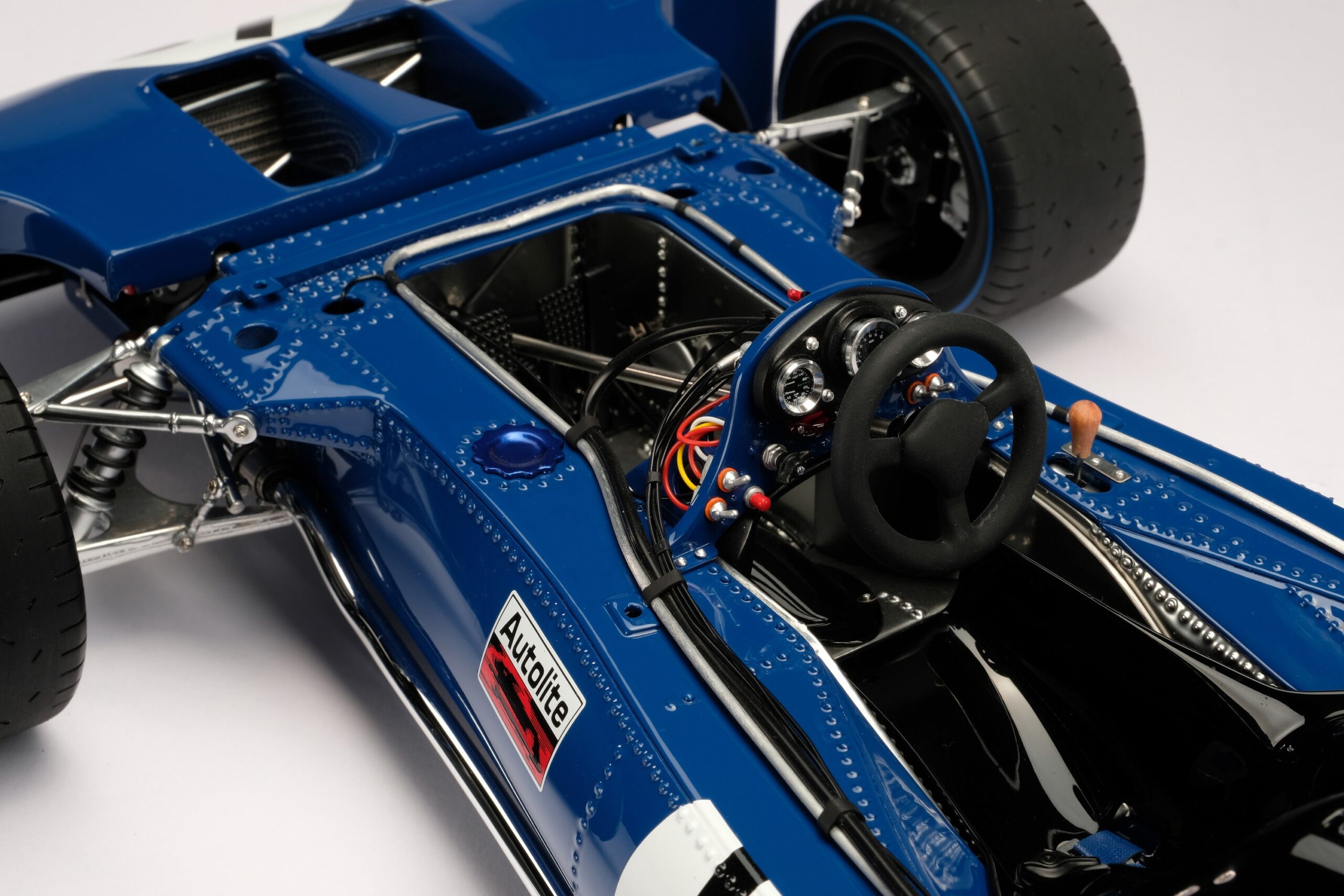 Amalgam Tyrrell 003 1971 British Grand Prix - Blau | 1:8 - Immagine 15