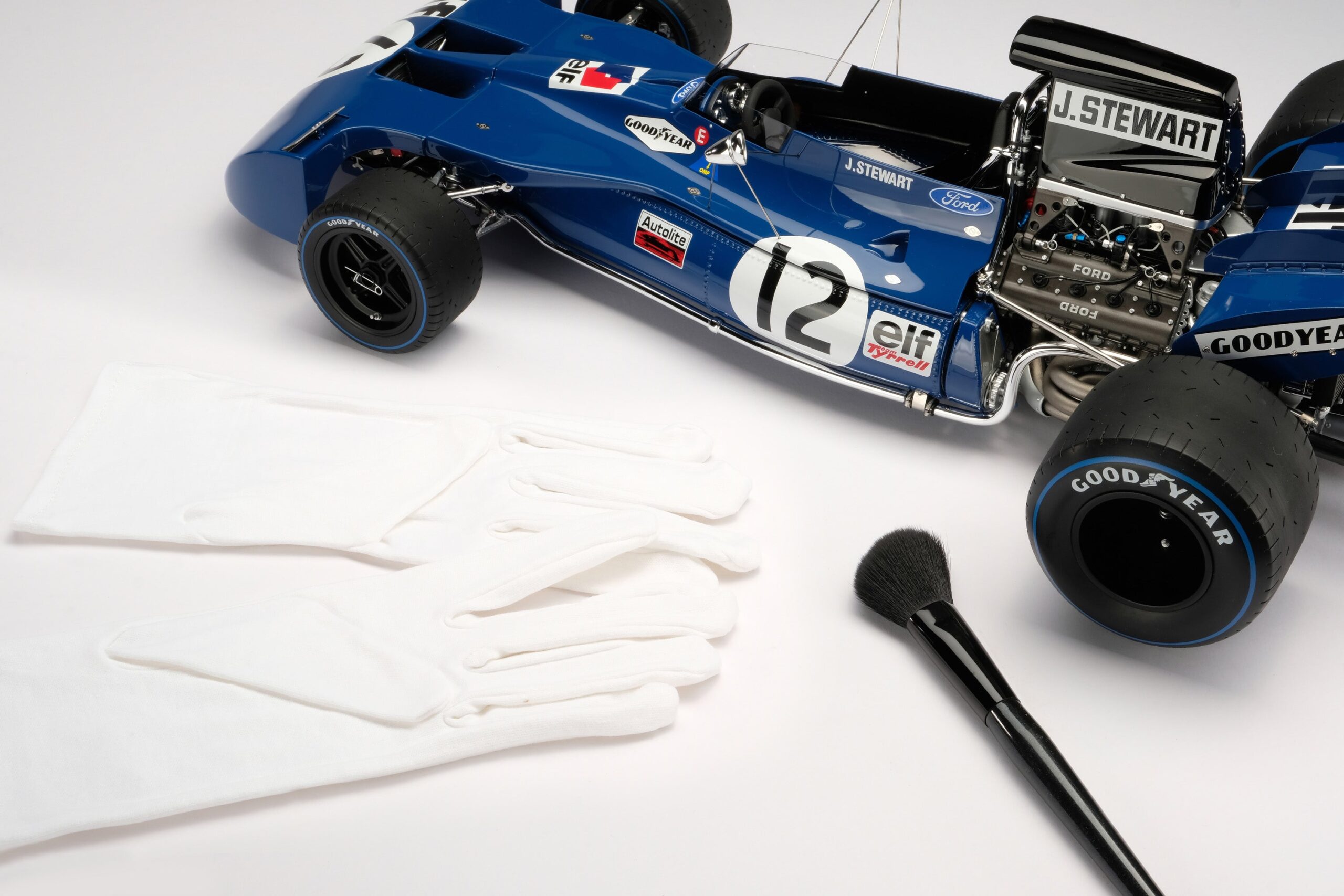 Amalgam Tyrrell 003 1971 British Grand Prix - Blau | 1:8 - Immagine 4