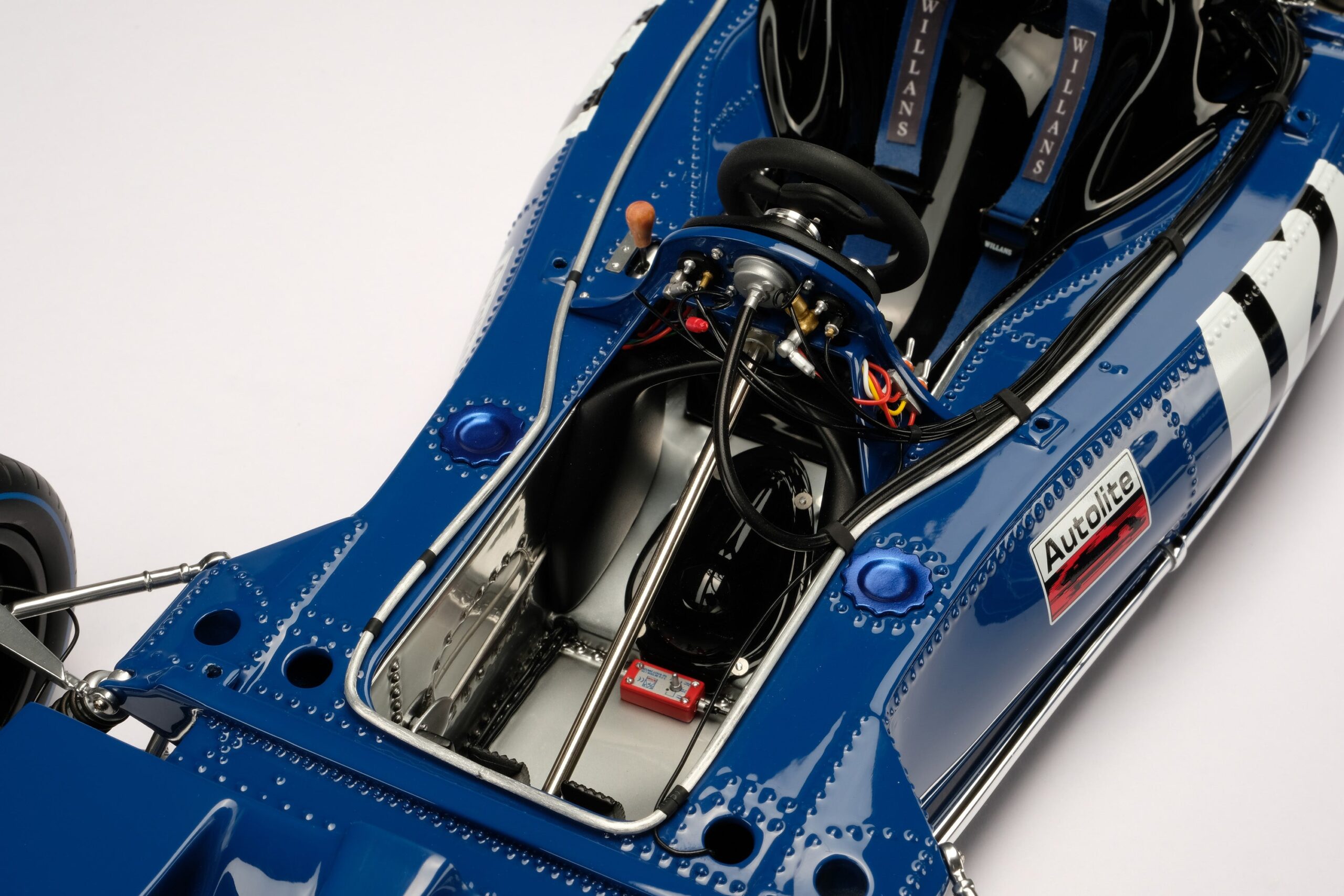Amalgam Tyrrell 003 1971 British Grand Prix - Blau | 1:8 - Immagine 7
