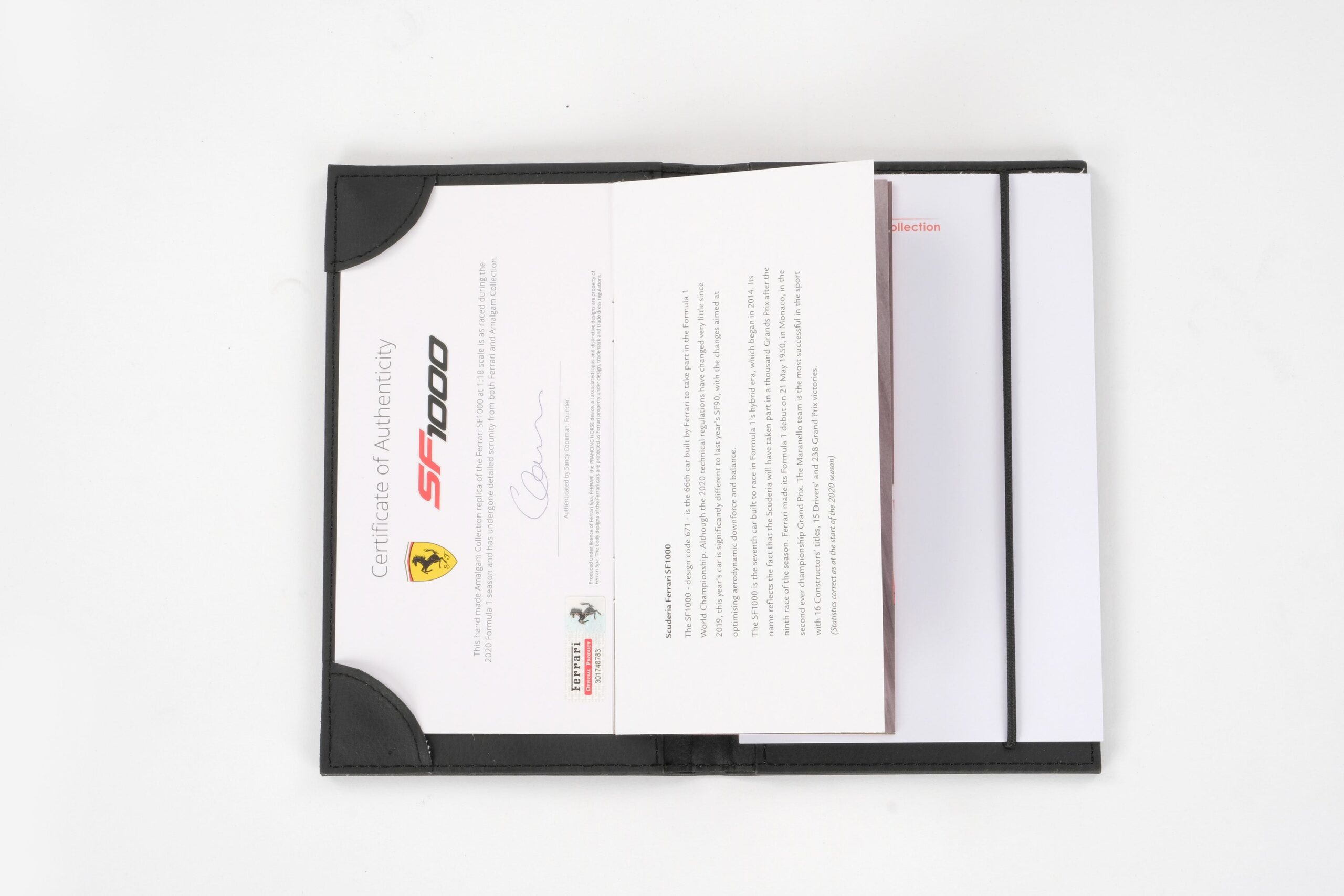 Amalgam Ferrari SF1000 2020 Formel 1 Saison - Rot | 1:18 – Bild 36
