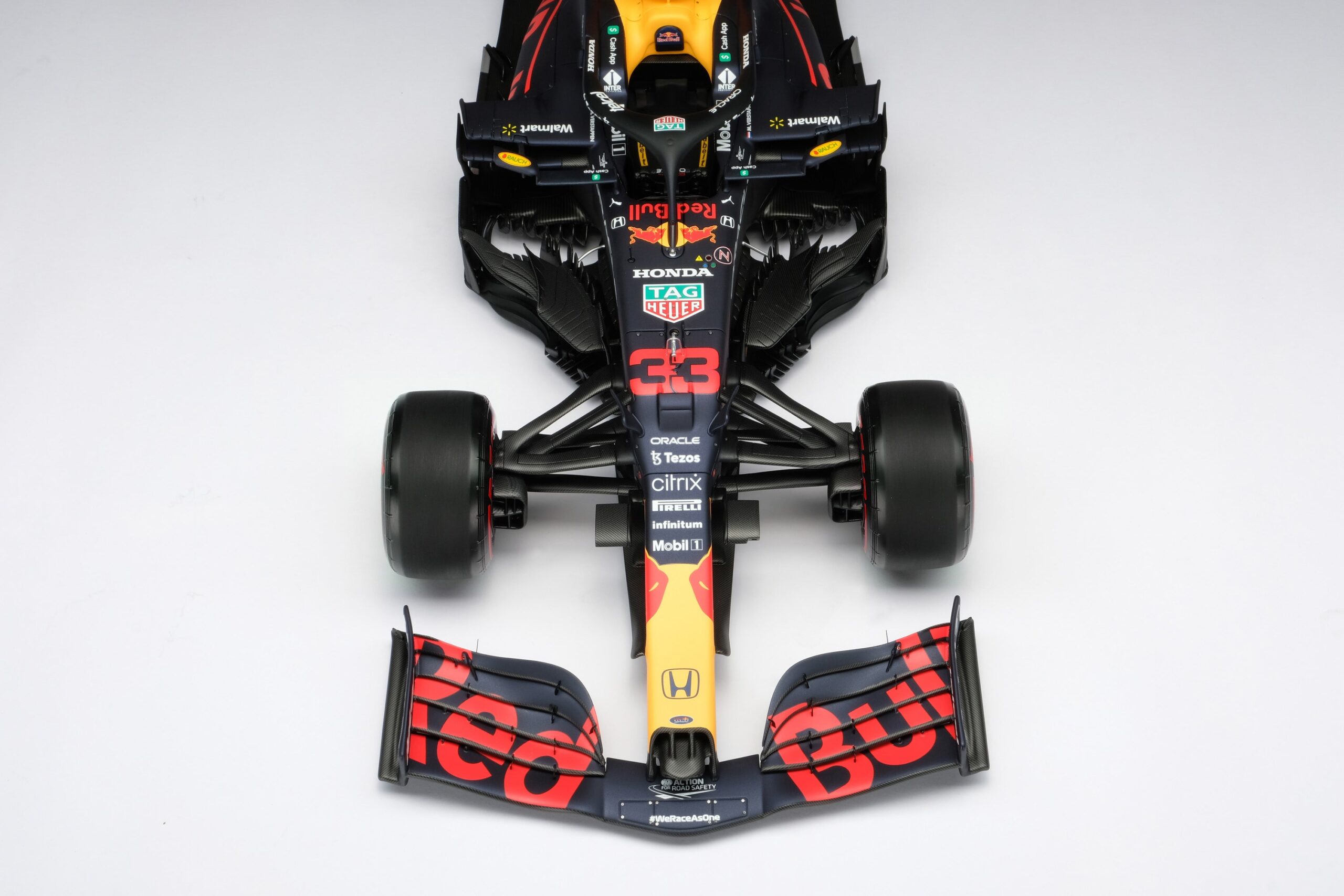 Amalgam Red Bull Racing Honda RB16B 2021 Abu Dhabi Grand Prix | 1:8 - Immagine 22