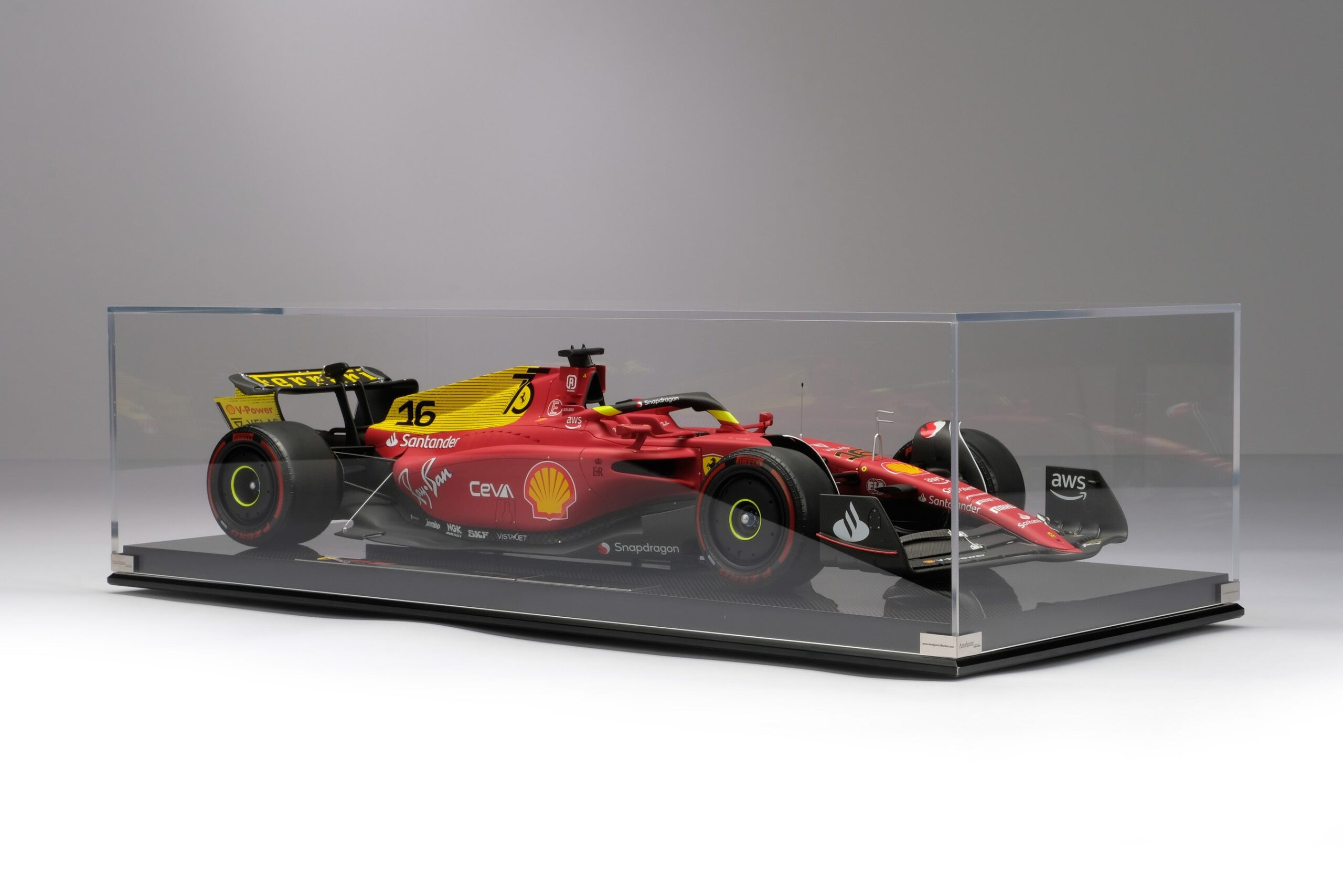 Amalgam Ferrari F1-75 2022 Italian Grand Prix - Rot | 1:8 - Image 16