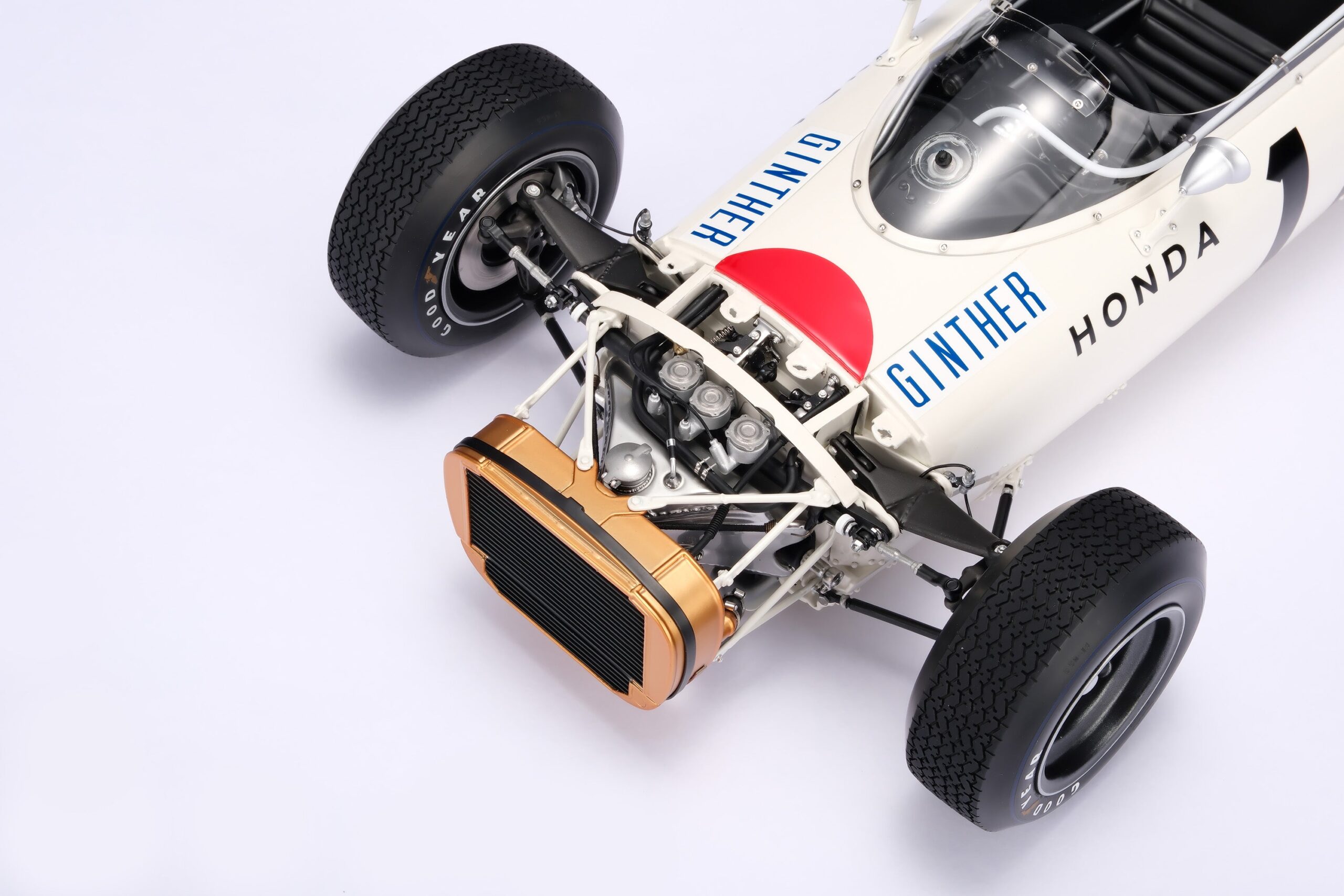Amalgam Honda RA272 Mexican Grand Prix (1965) - Weiß | 1:8 - Imagen 12