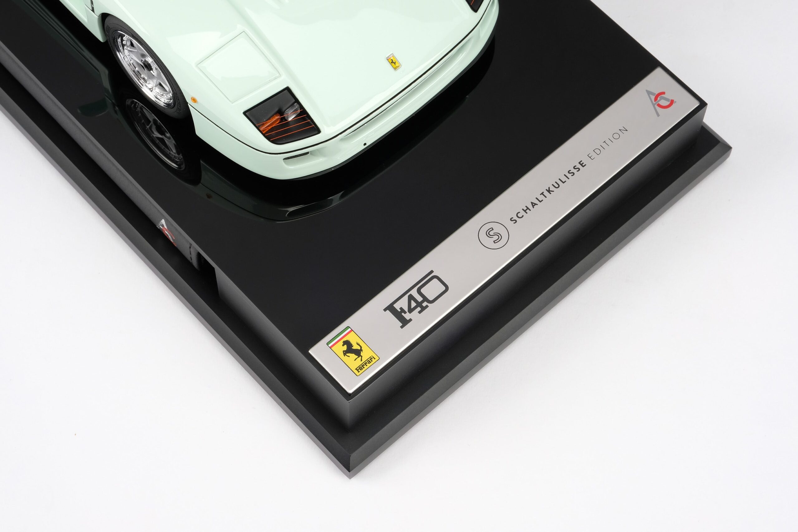Amalgam Ferrari F40 Schaltkulisse 'Minty Forty' - Mintgrün | 1:18 - 画像21