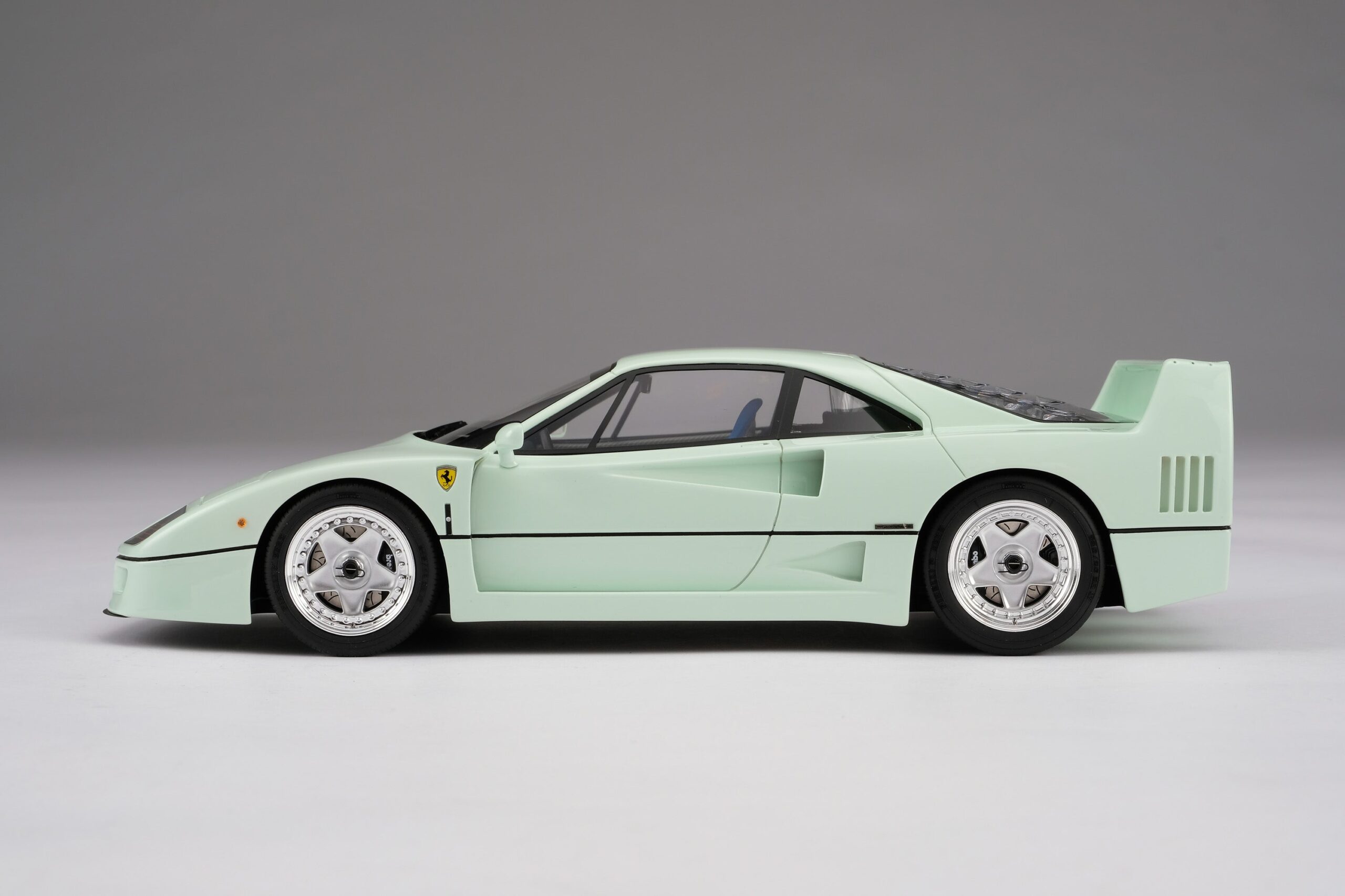 Amalgam Ferrari F40 Schaltkulisse 'Minty Forty' - Mintgrün | 1:18 - 画像16