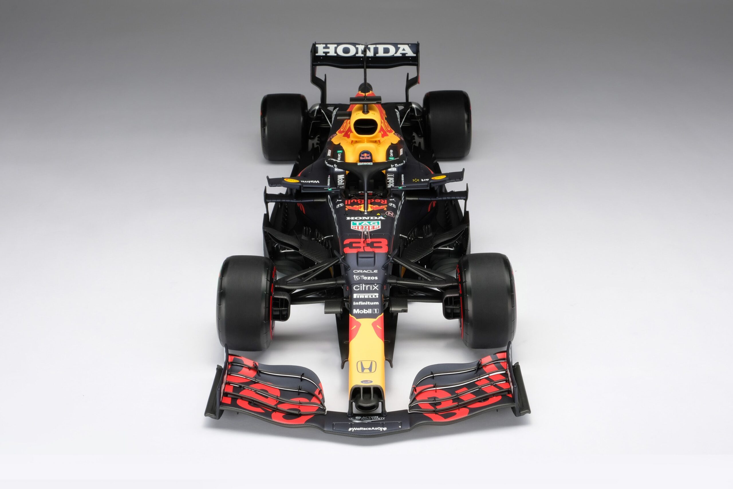 Amalgam Red Bull Racing Honda RB16B 2021 Abu Dhabi Grand Prix | 1:8 - Immagine 20
